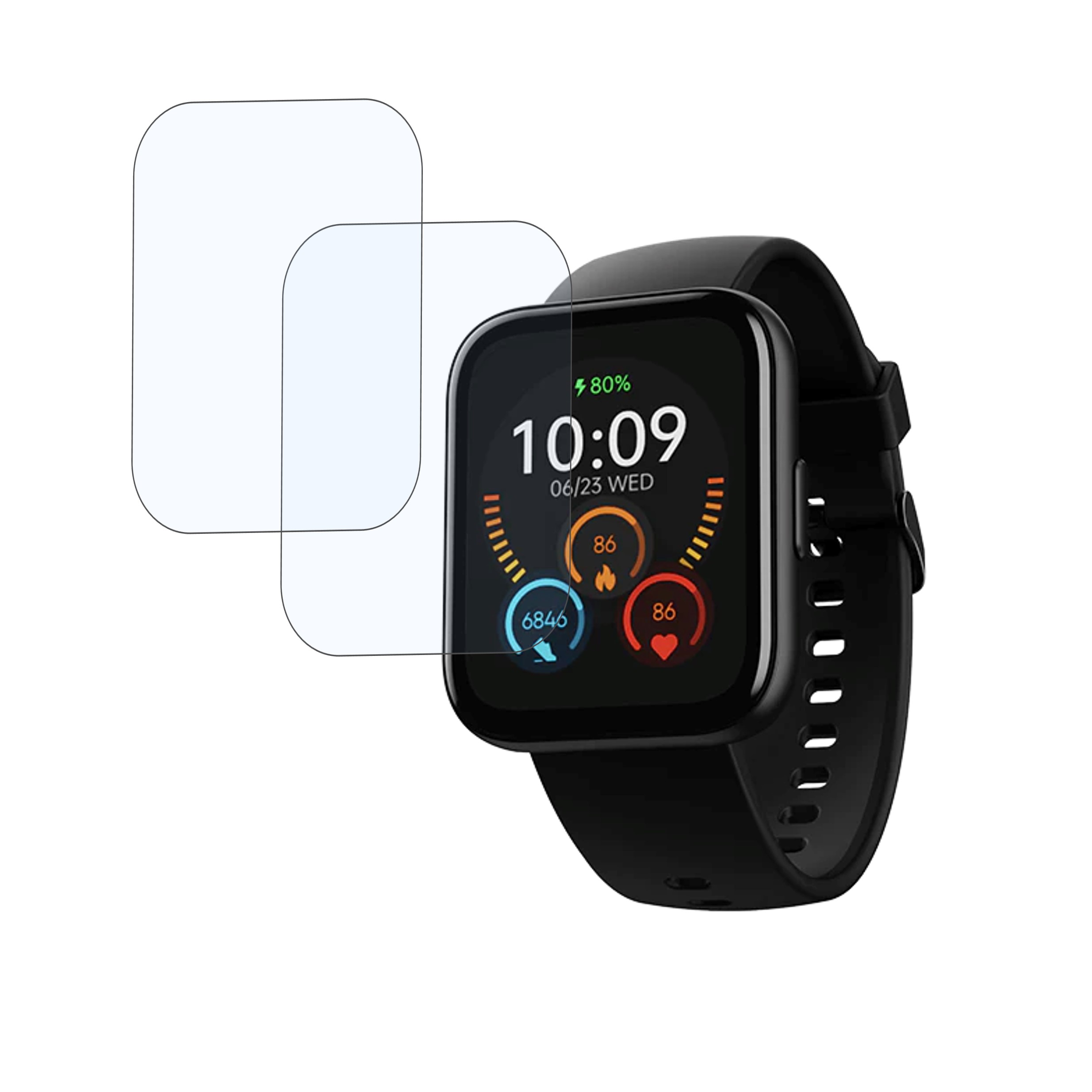 boAt Wave Call Plus Smartwatch Screen Protector 9H Protective Compatible Flexible