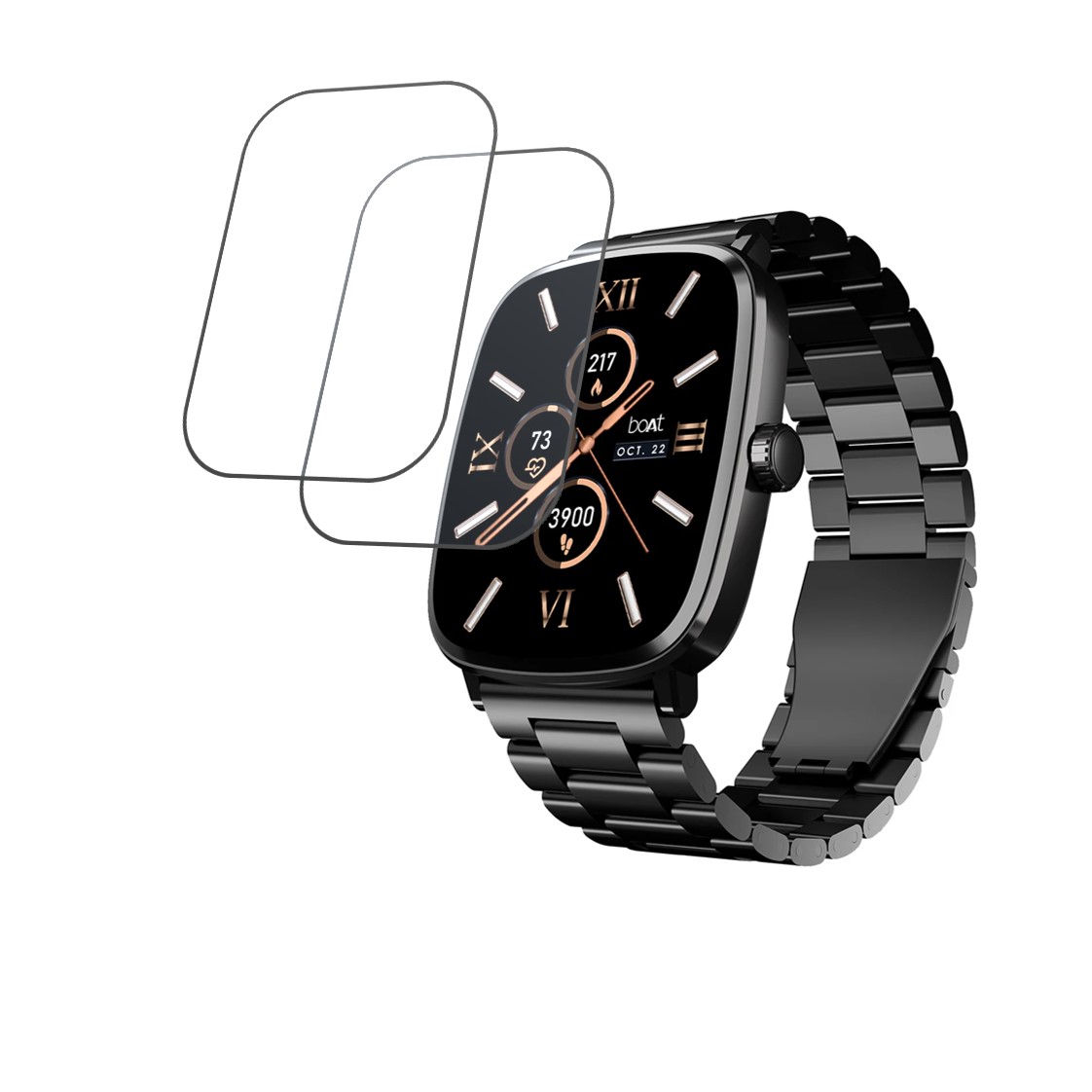 boAt Ultima Regal Compatible Smartwatch Screen Protector (Pack of 02)