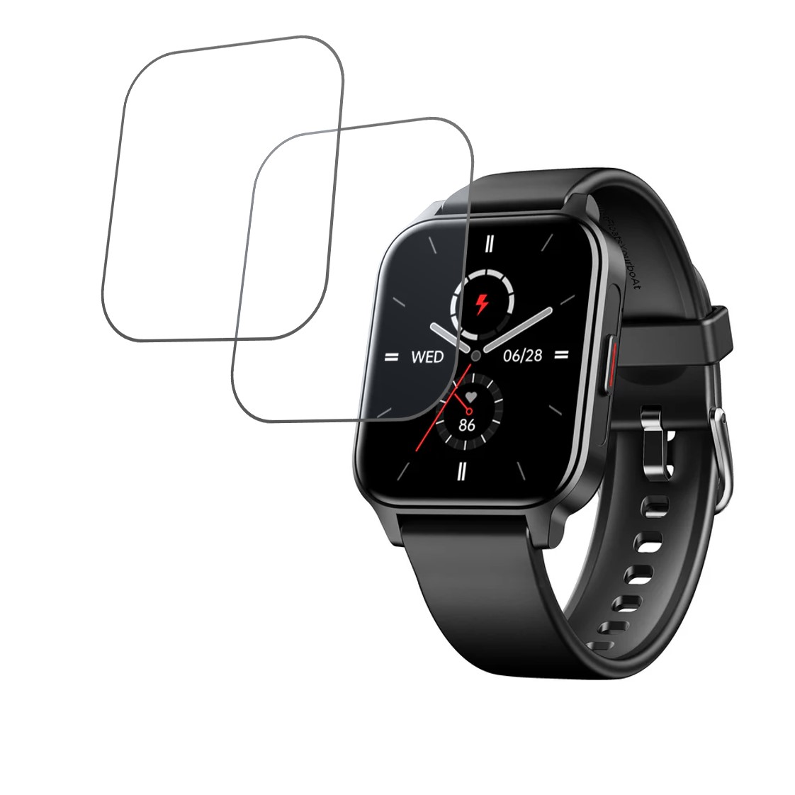 boAt wave call 2 plus Compatible Smartwatch Screen Protector (Pack of 02)