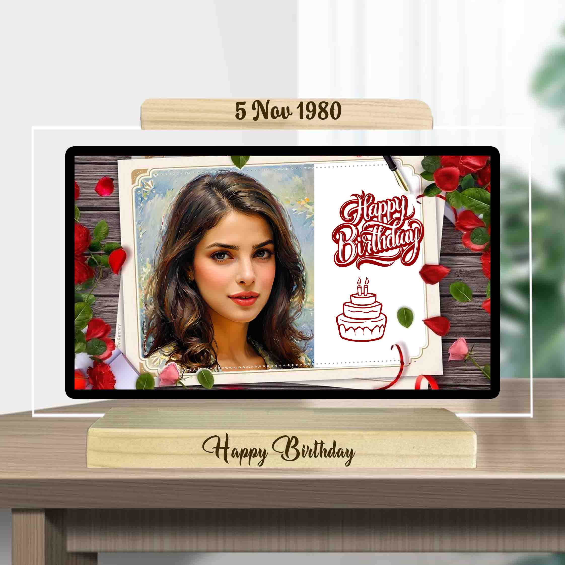 Crystal Acrylic Picture Frame – Showcase Your Best Moments