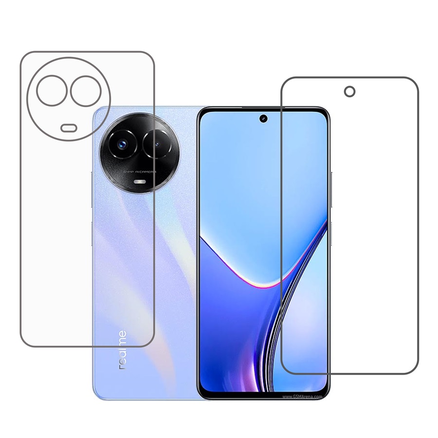 Realme 11x Protective Compatible Mobile Screen Protector For (Not a Tempered glass)