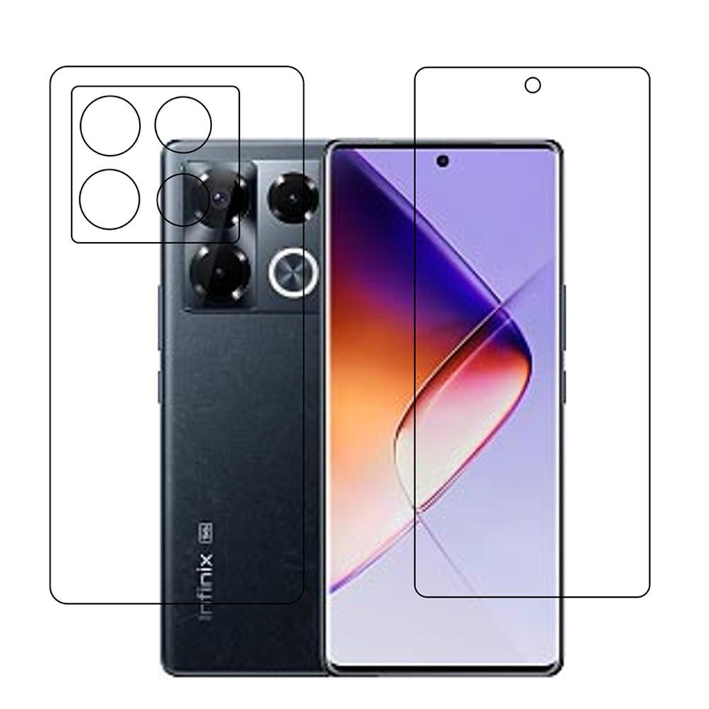 Infinix Note 40 ProPlus 5G (Front & Back) TPU Protective Compatible Flexible Unbreakable Mobile Screen Protector