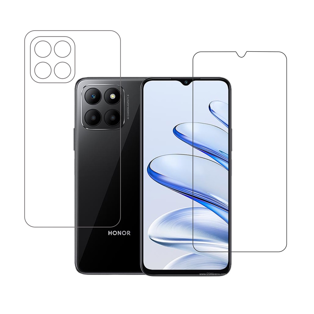 Honor 70 Lite 9H Protective Compatible Mobile Screen Protector For Front & Back (Not a Tempered glass)