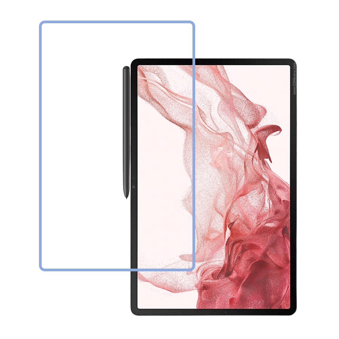 Samsung Galaxy Tab S8+ Tablet Screen Protector 9H Protective Compatible Flexible