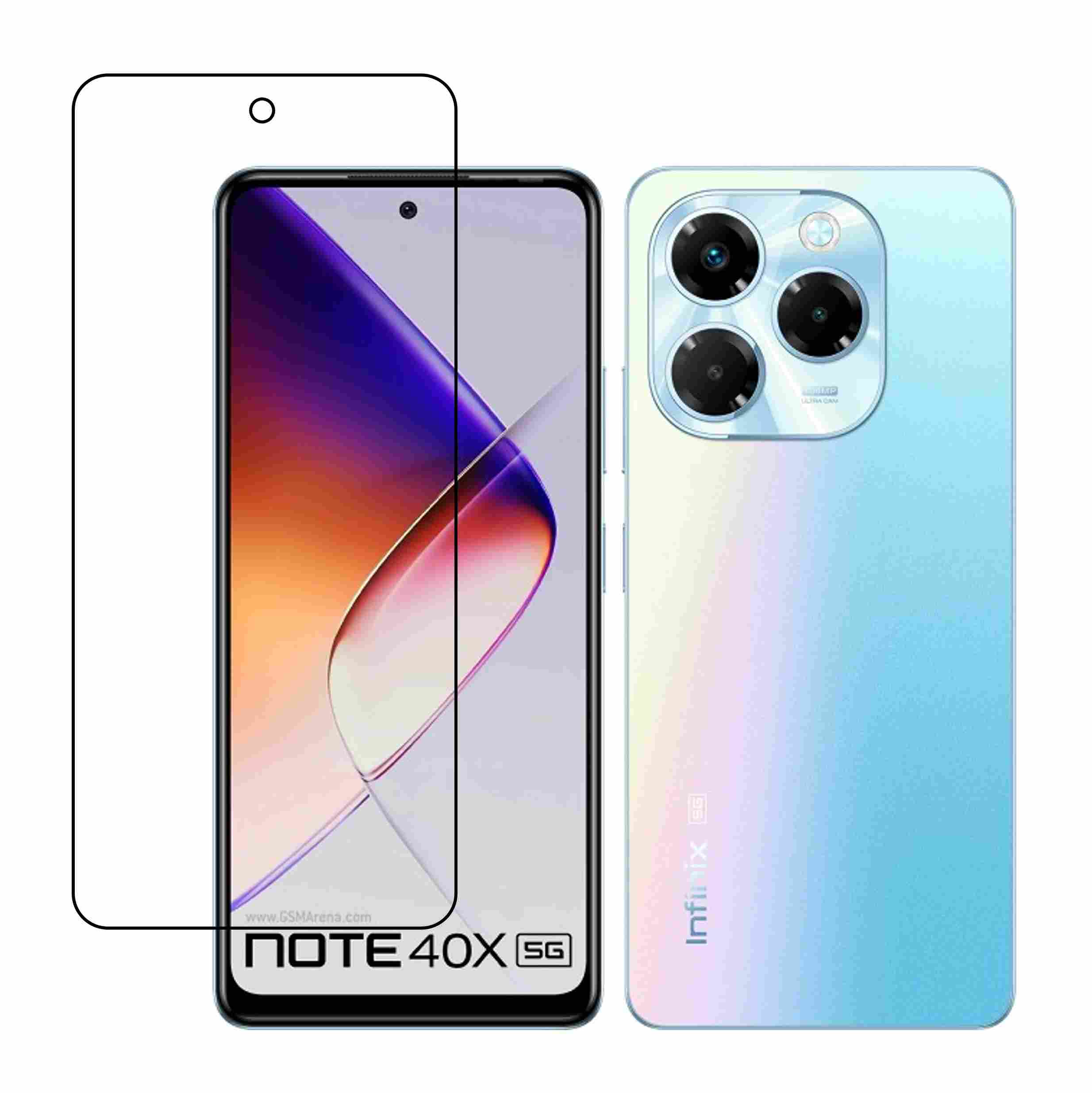 Infinix Note 40X 5G 9H Protective Compatible Flexible Unbreakable Mobile Screen Protector