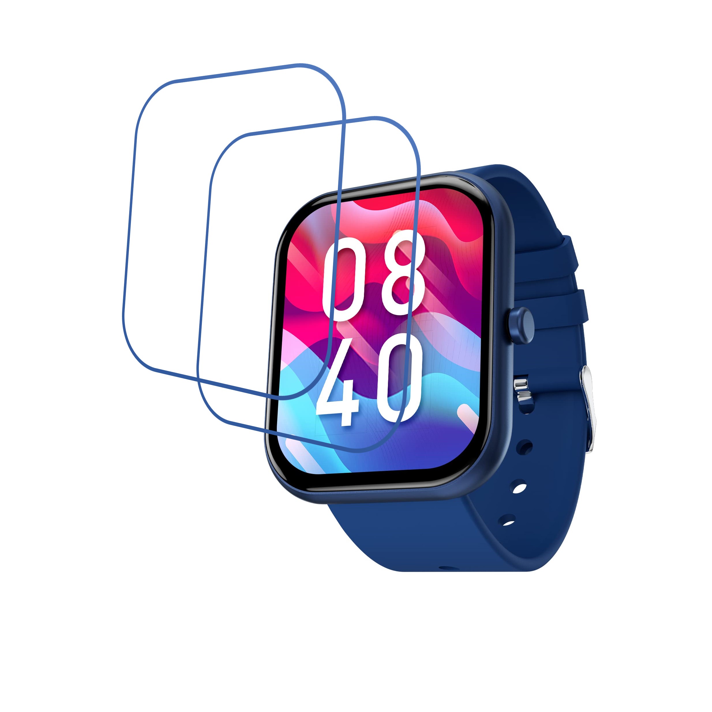 Fire-Boltt Dazzle Plus Smartwatch Screen Protector 9H Protective Compatible Flexible