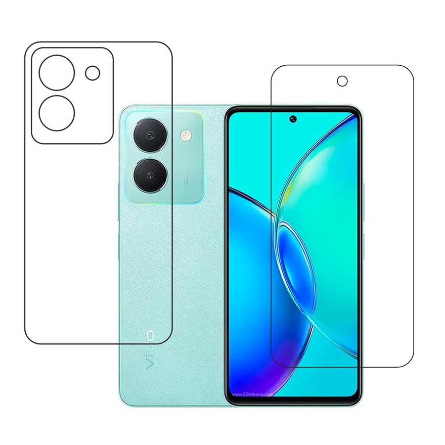 vivo Y36 Protective Front & back Compatible Mobile Screen Protector