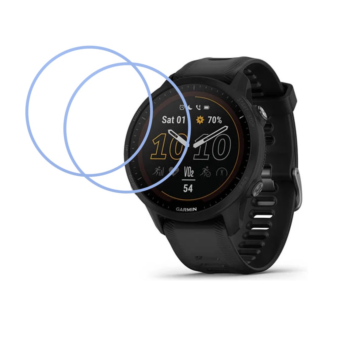 Garmin Forerunner 955 Solar Smartwatch Screen Protector 9H Protective Compatible Flexible