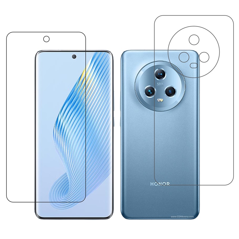 Honor Magic5 TPU Protective Compatible Mobile Screen Protector For Front & Back (Not a Tempered glass)