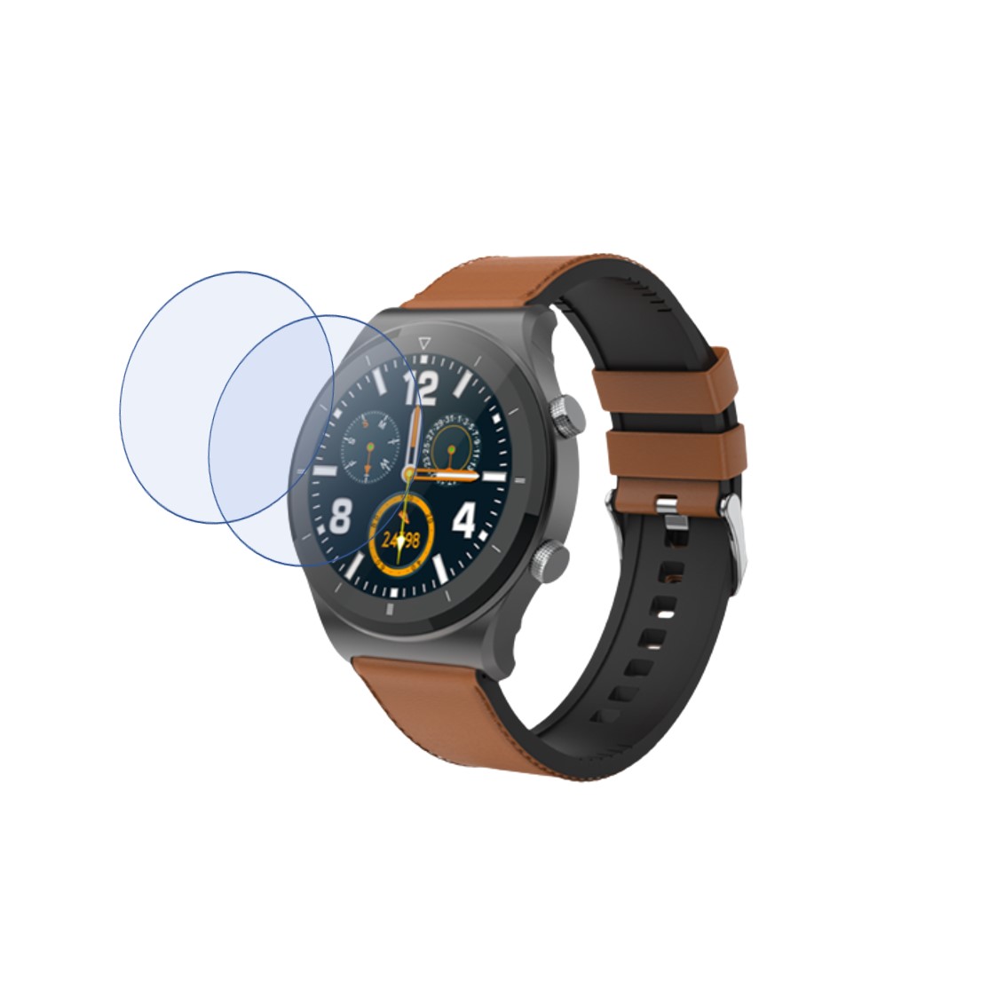Pebble Revo Smartwatch Screen Protector 9H Protective Compatible Flexible