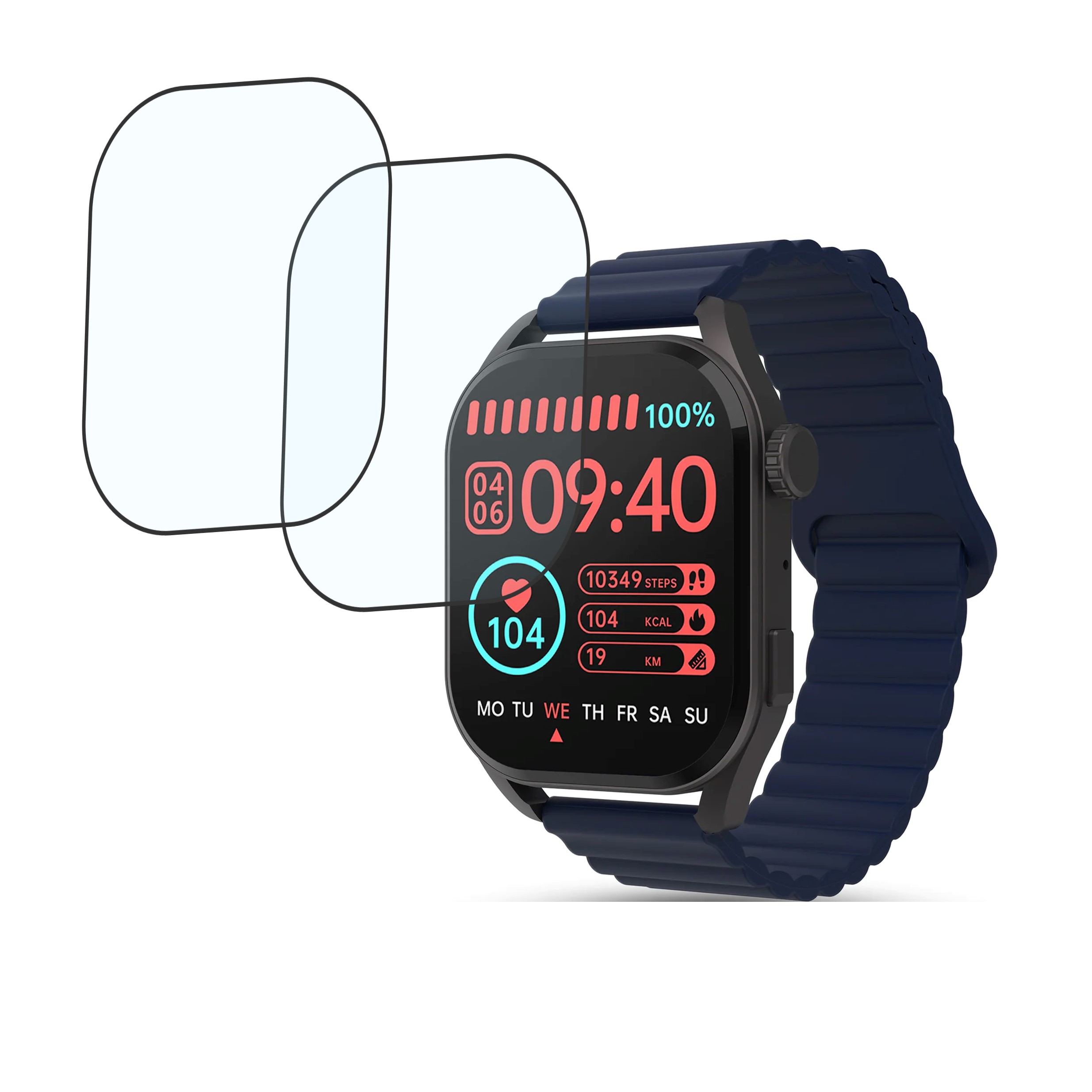 Pebble Cosmos Vogue Smartwatch Screen Protector 9H Protective Compatible Flexible