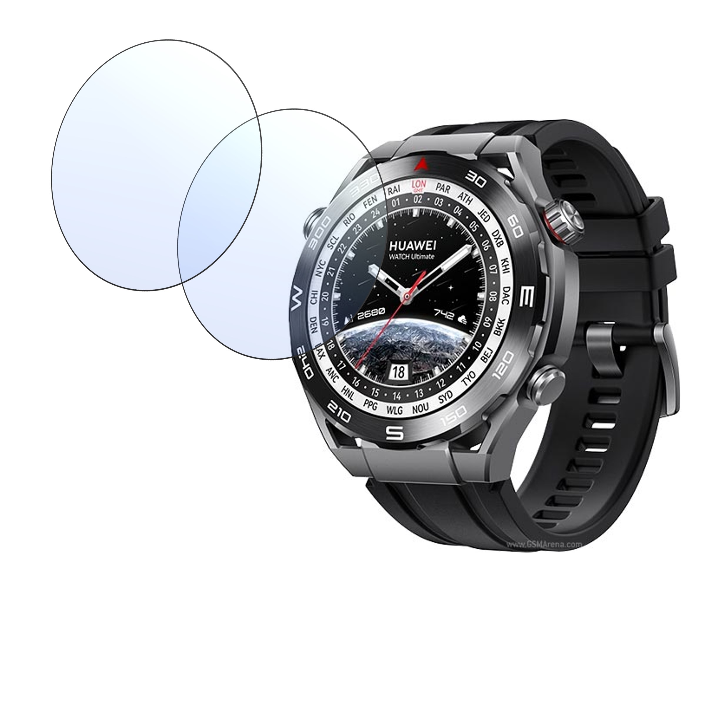 Huawei Watch Ultimate Smartwatch Screen Protector 9H Protective Compatible Flexible