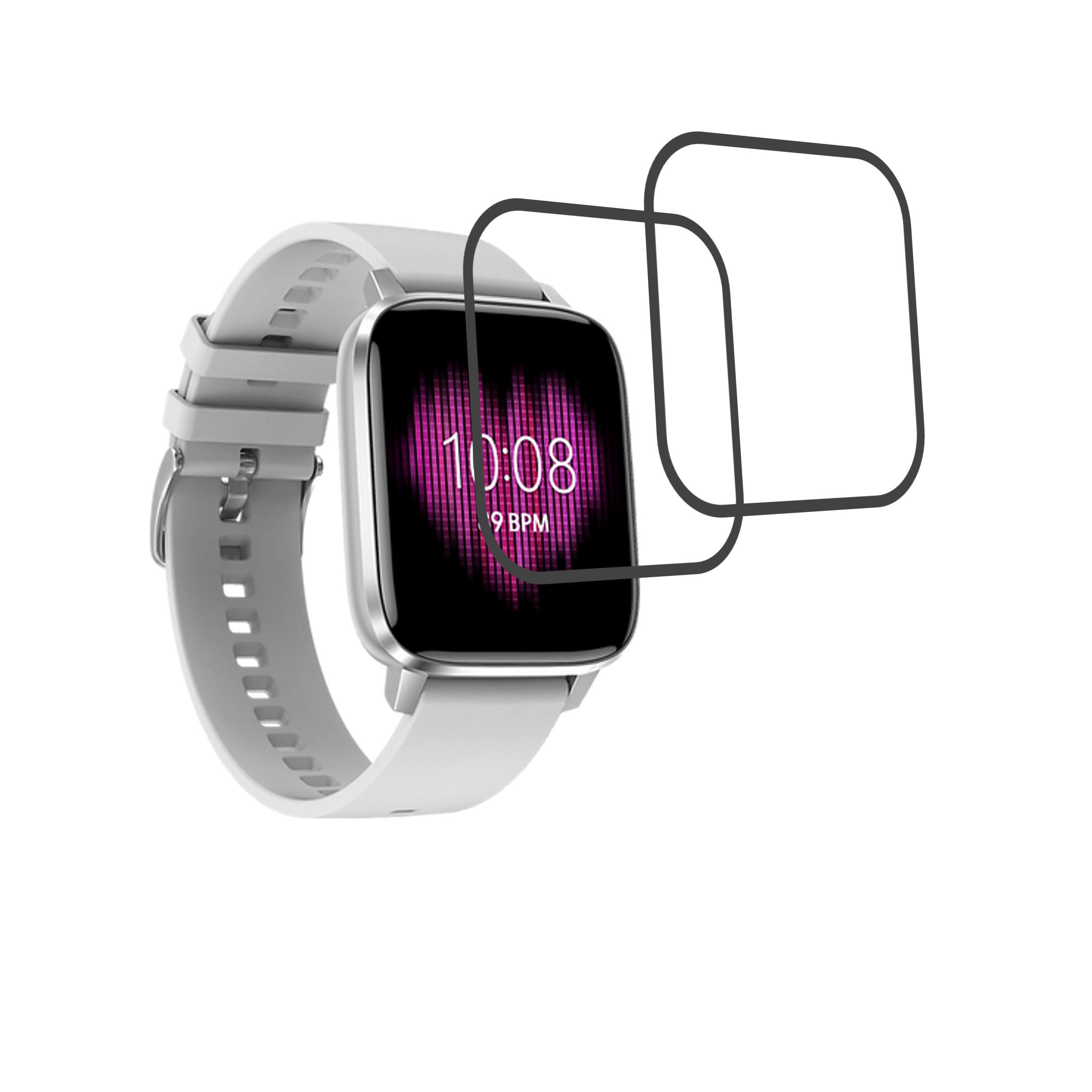 Xeniks Digit Smartwatch Smartwatch Screen Protector 9H Protective Compatible Flexible