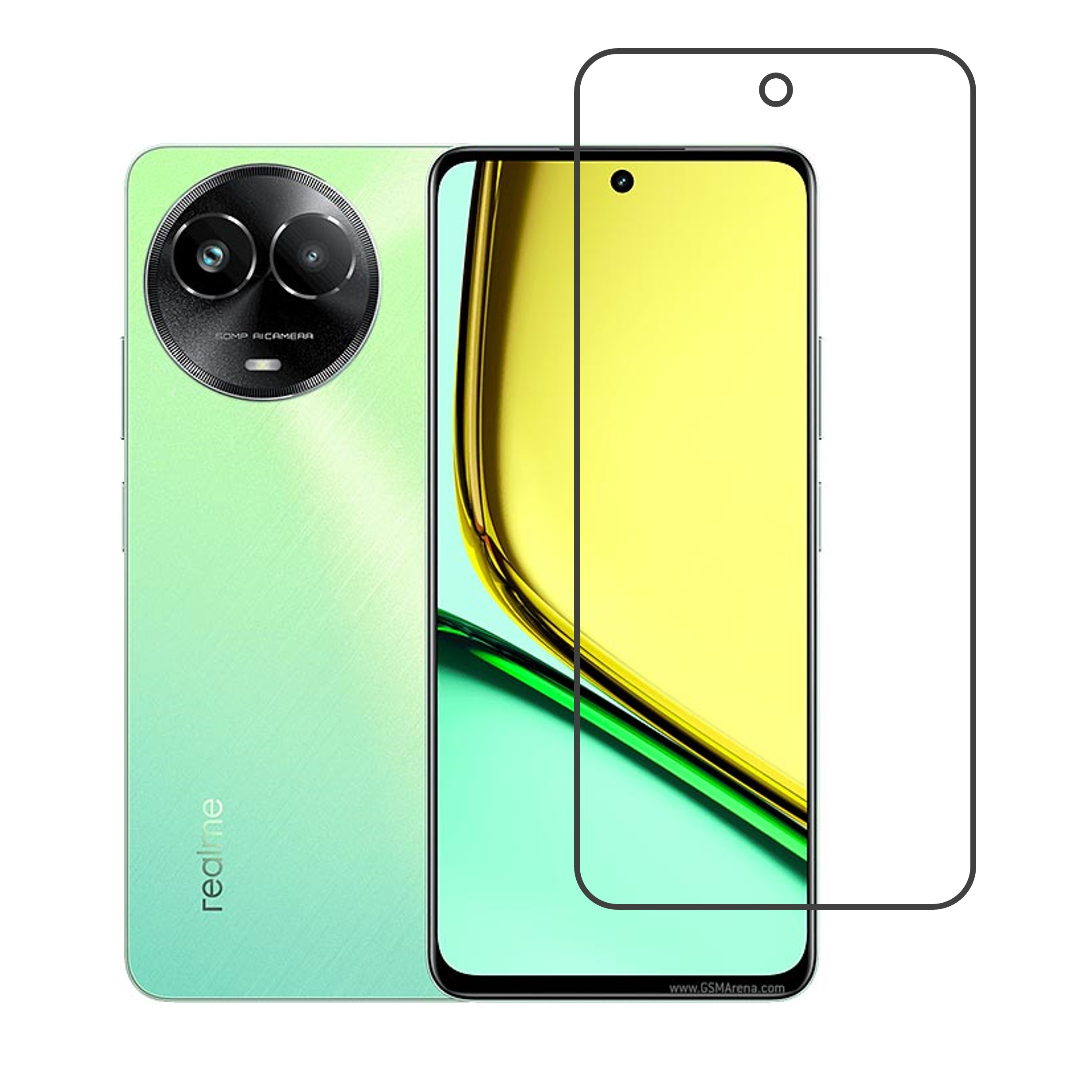  Realme C67 Compatible Mobile Screen Protector 