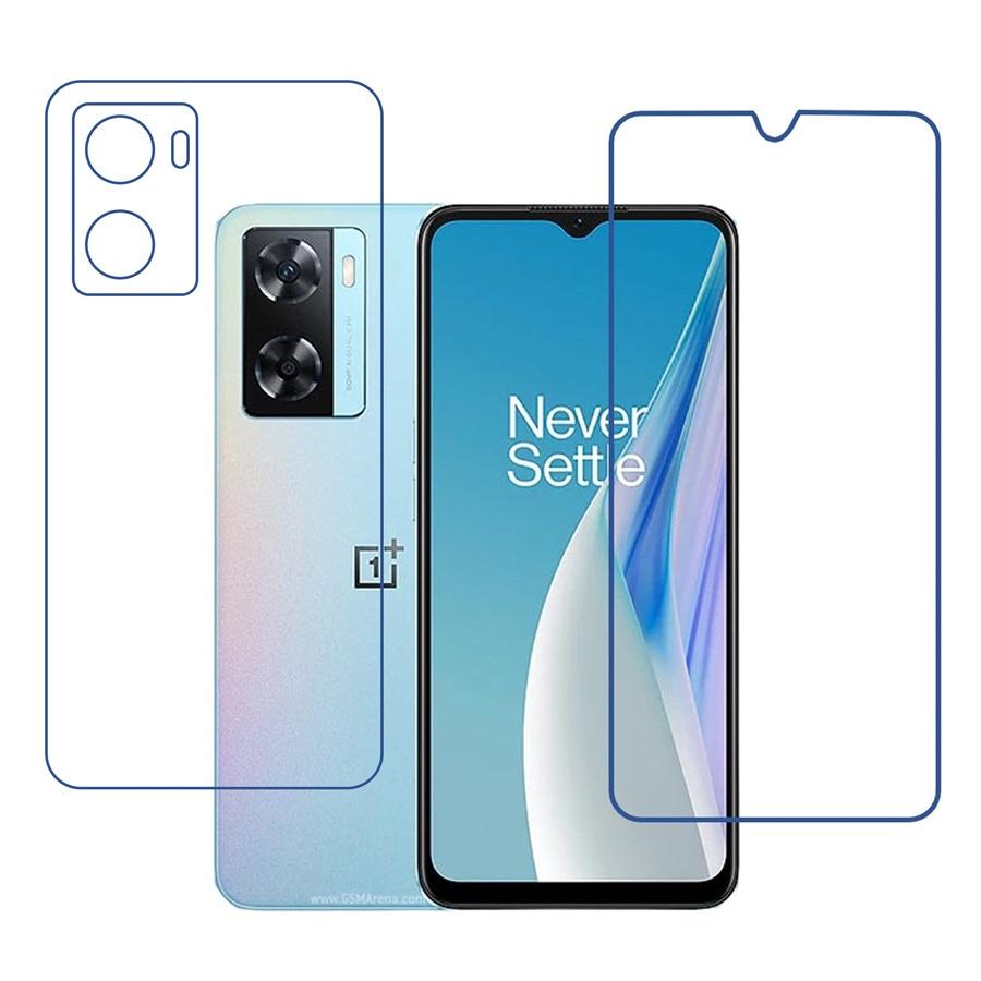 OnePlus Nord N20 SE 9H Front & Back Flexible Compatible Mobile Screen Protector (Not a Tempered glass)