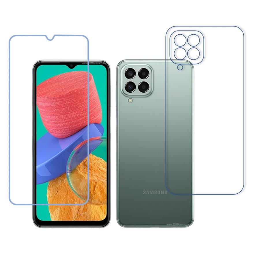 Samsung Galaxy M33  9H Front & Back Flexible Compatible Mobile Screen Protector (Not a Tempered glass)