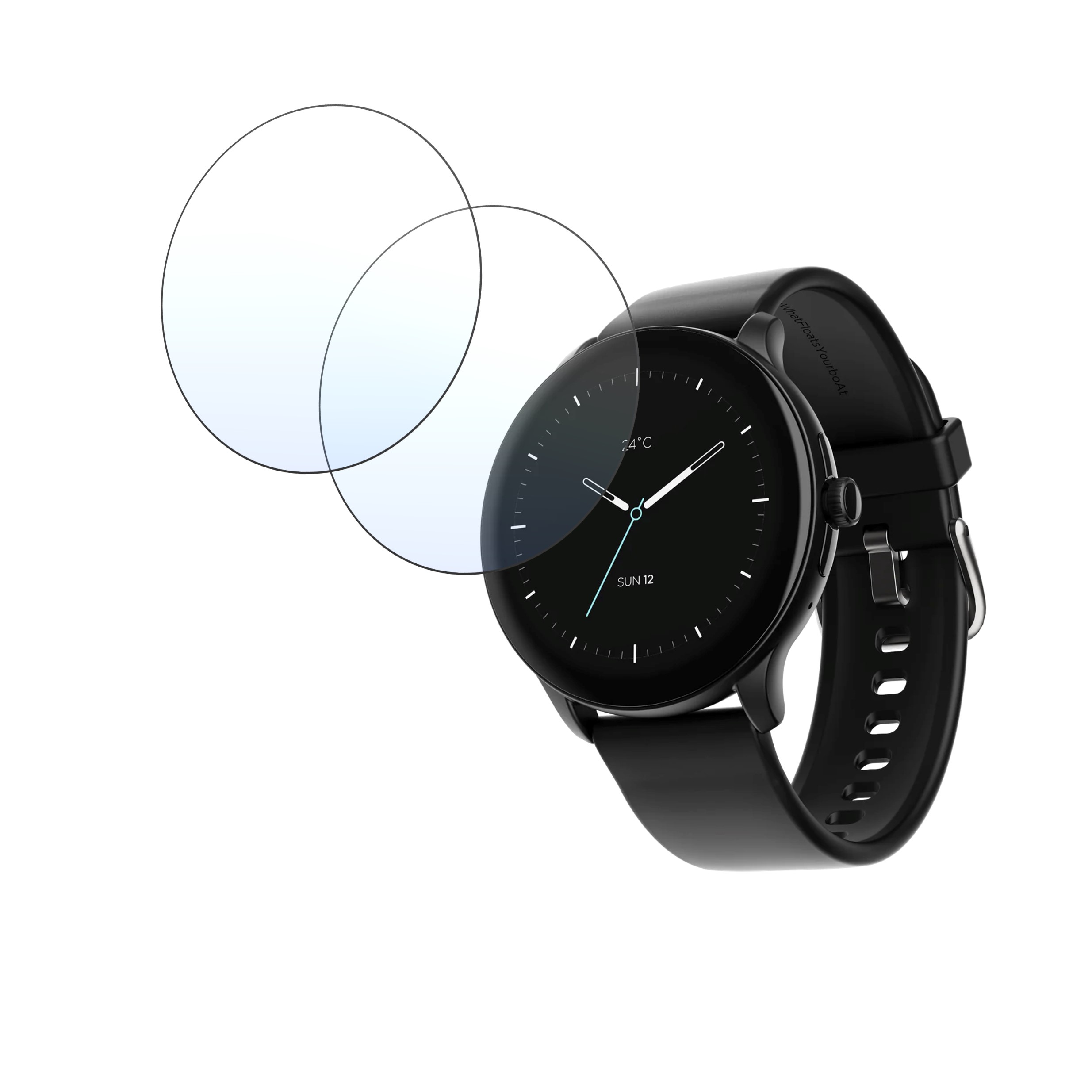 boAt Lunar Connect Pro Smartwatch Screen Protector 9H Protective Compatible Flexible