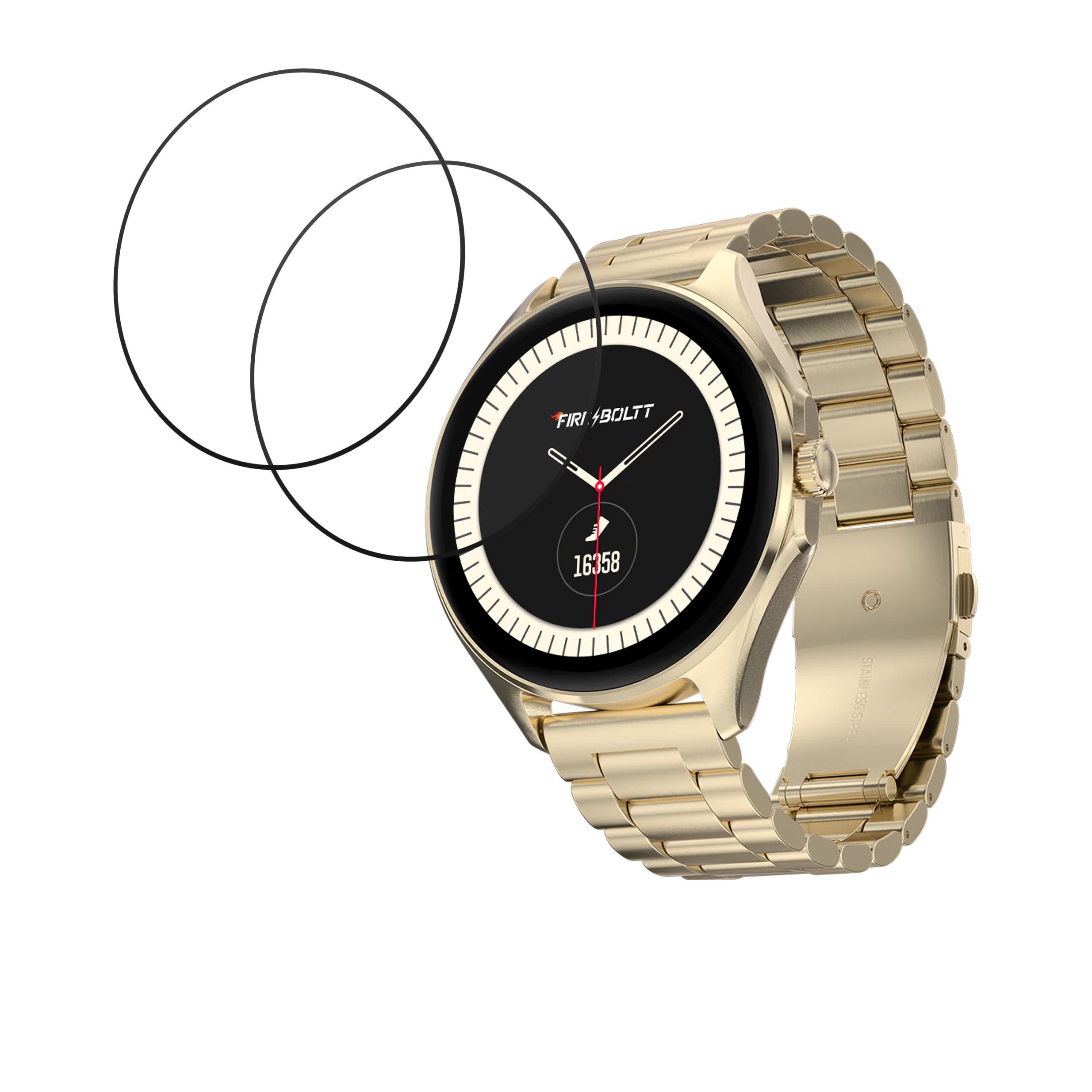 Fire Boltt Apollo 3 Smartwatch Screen Protector 9H Protective Compatible Flexible