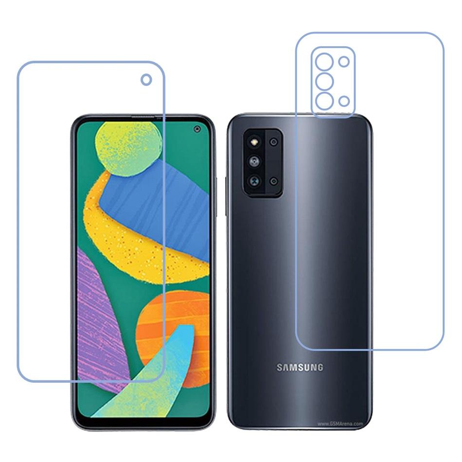 Samsung Galaxy F52 5G 9H Front & Back Flexible Compatible Mobile Screen Protector (Not a Tempered glass)