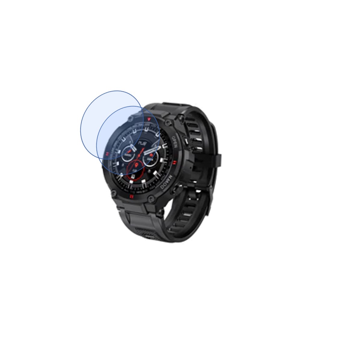 Play Playfit Strength Smartwatch Screen Protector 9H Protective Compatible Flexible
