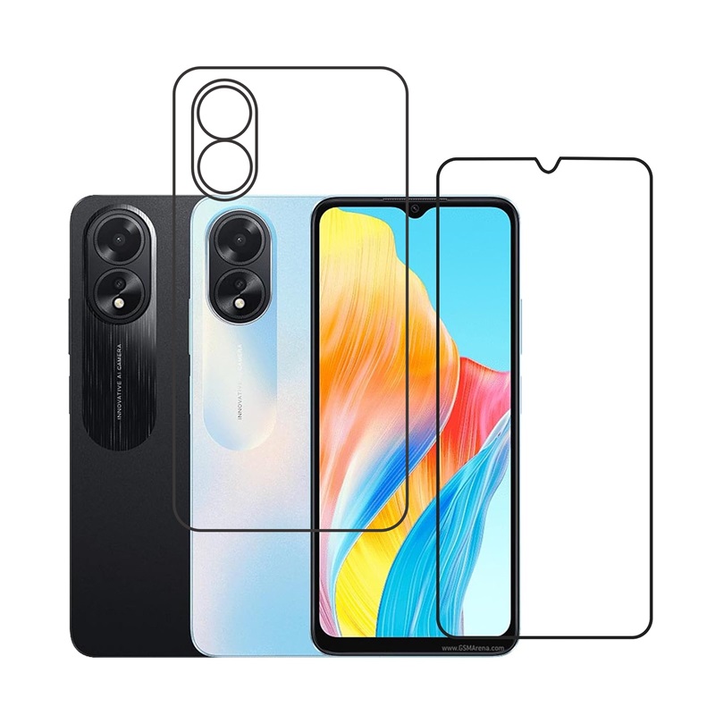 Oppo A18 Protective Compatible Mobile Screen Protector For (Not a Tempered glass)