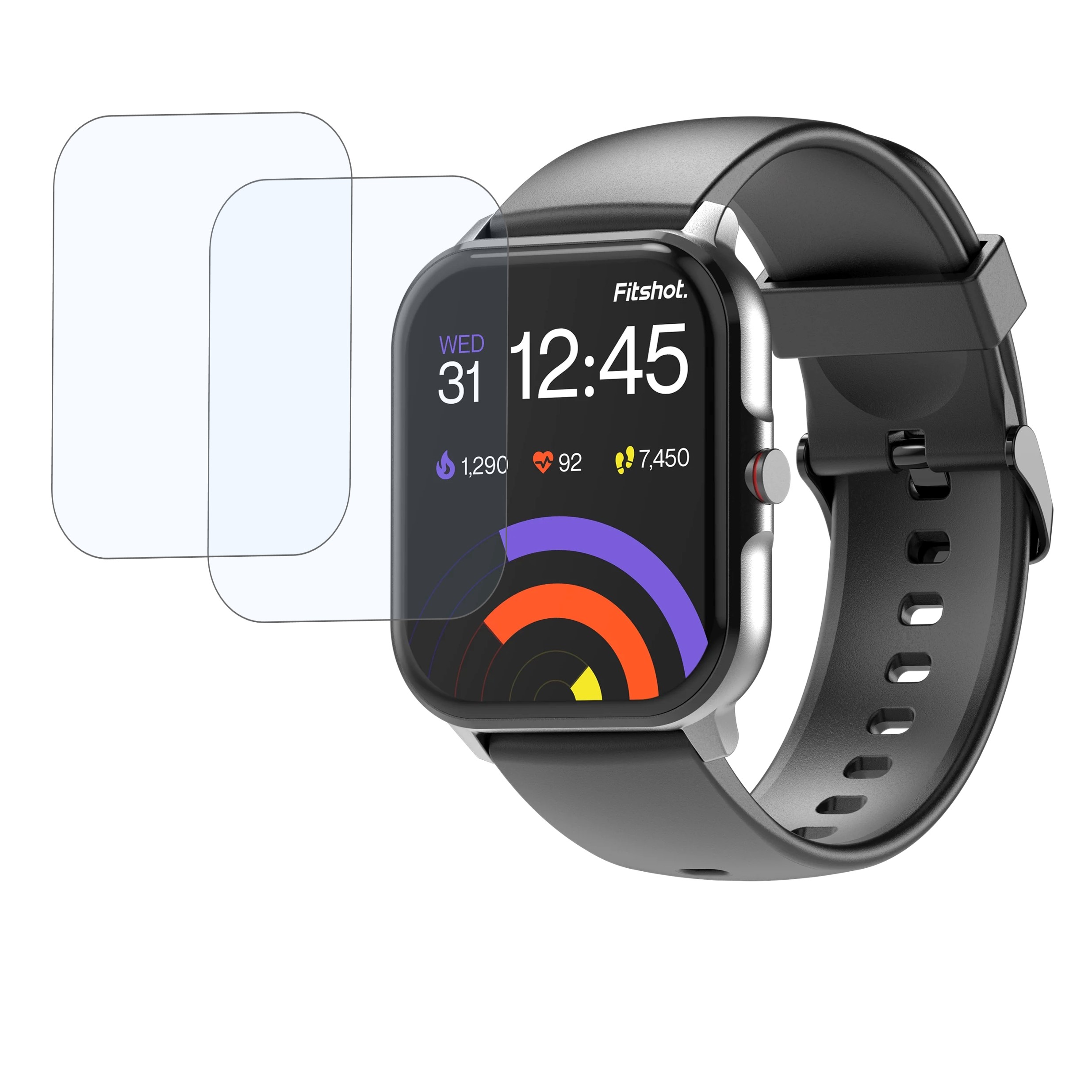 Fitshot Connect Smartwatch Screen Protector 9H Protective Compatible Flexible