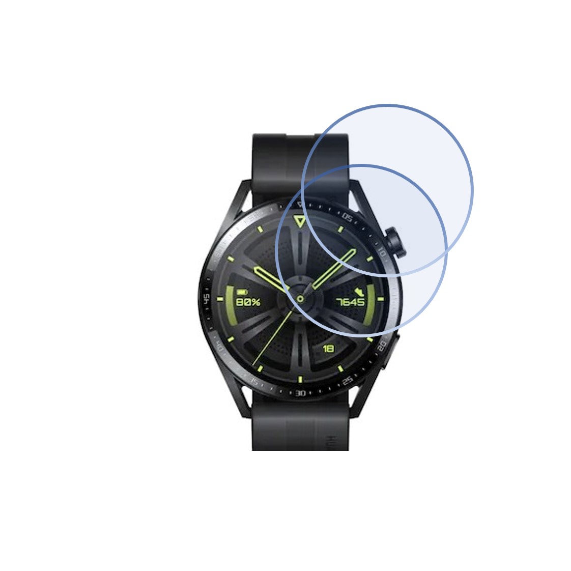 Huawei Watch GT 3 46mm Smartwatch Screen Protector 9H Protective Compatible Flexible