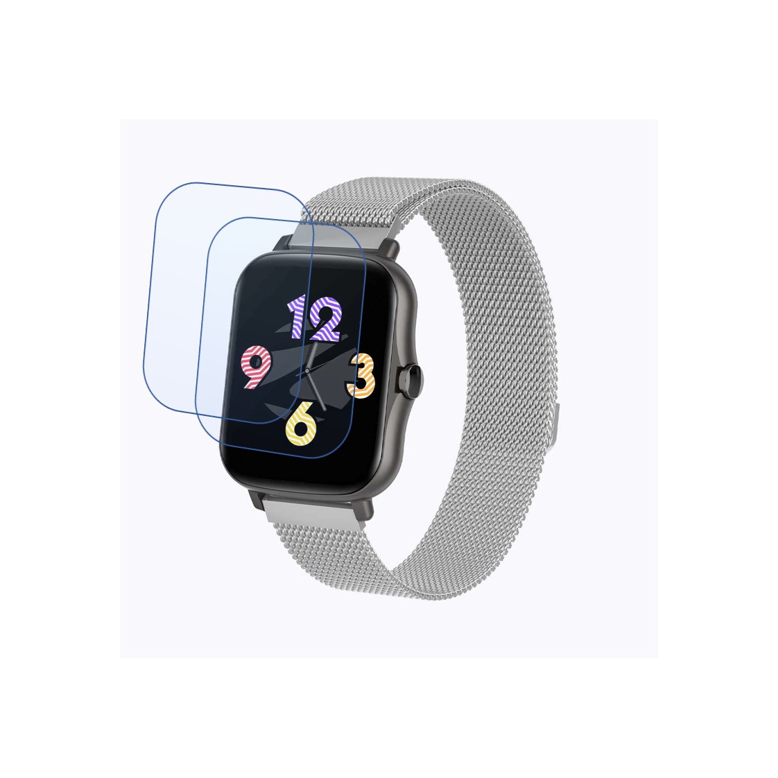 Zebronics Zeb-Fit6220CH Smartwatch Screen Protector 9H Protective Compatible Flexible