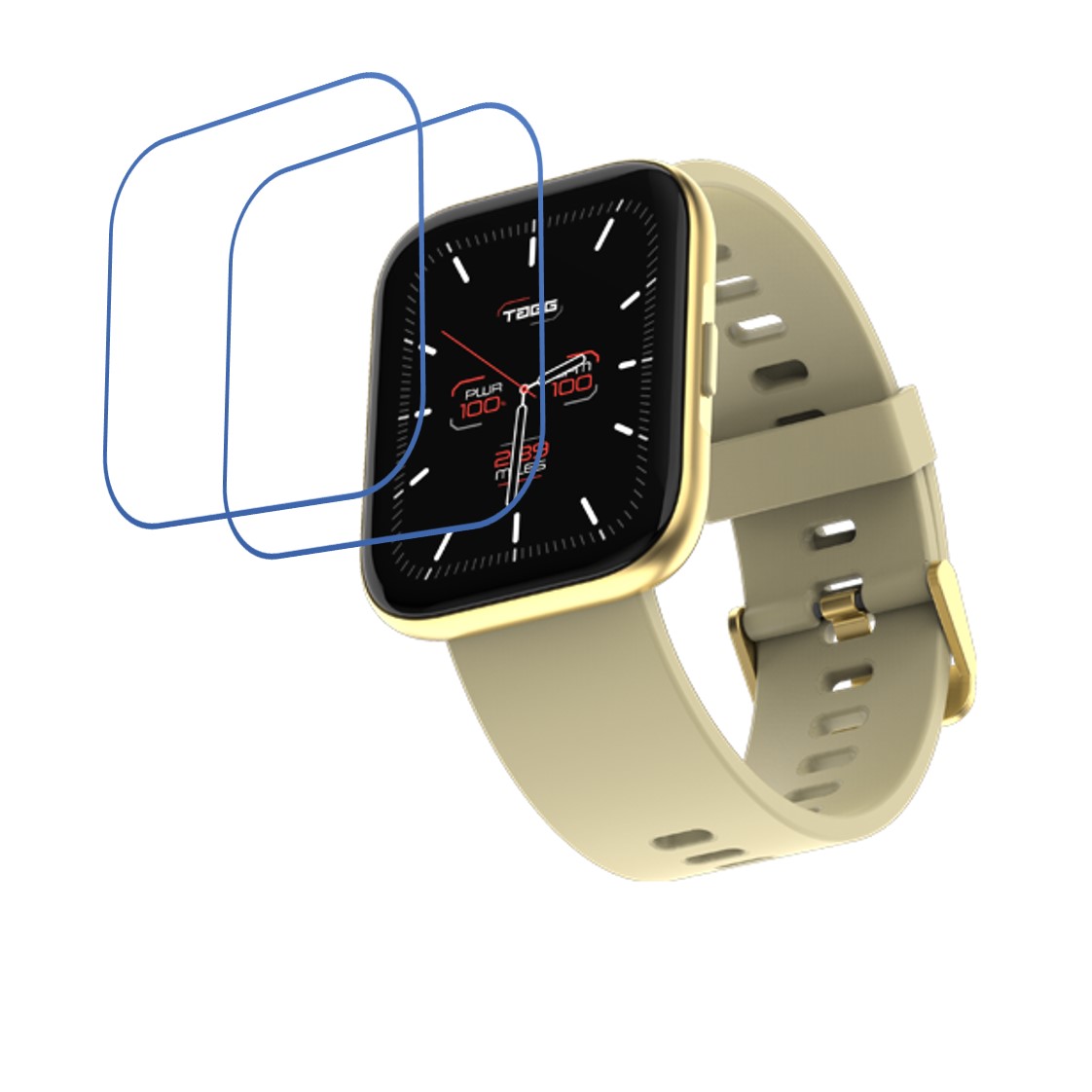Tagg Verve Max Smartwatch Screen Protector 9H Protective Compatible Flexible