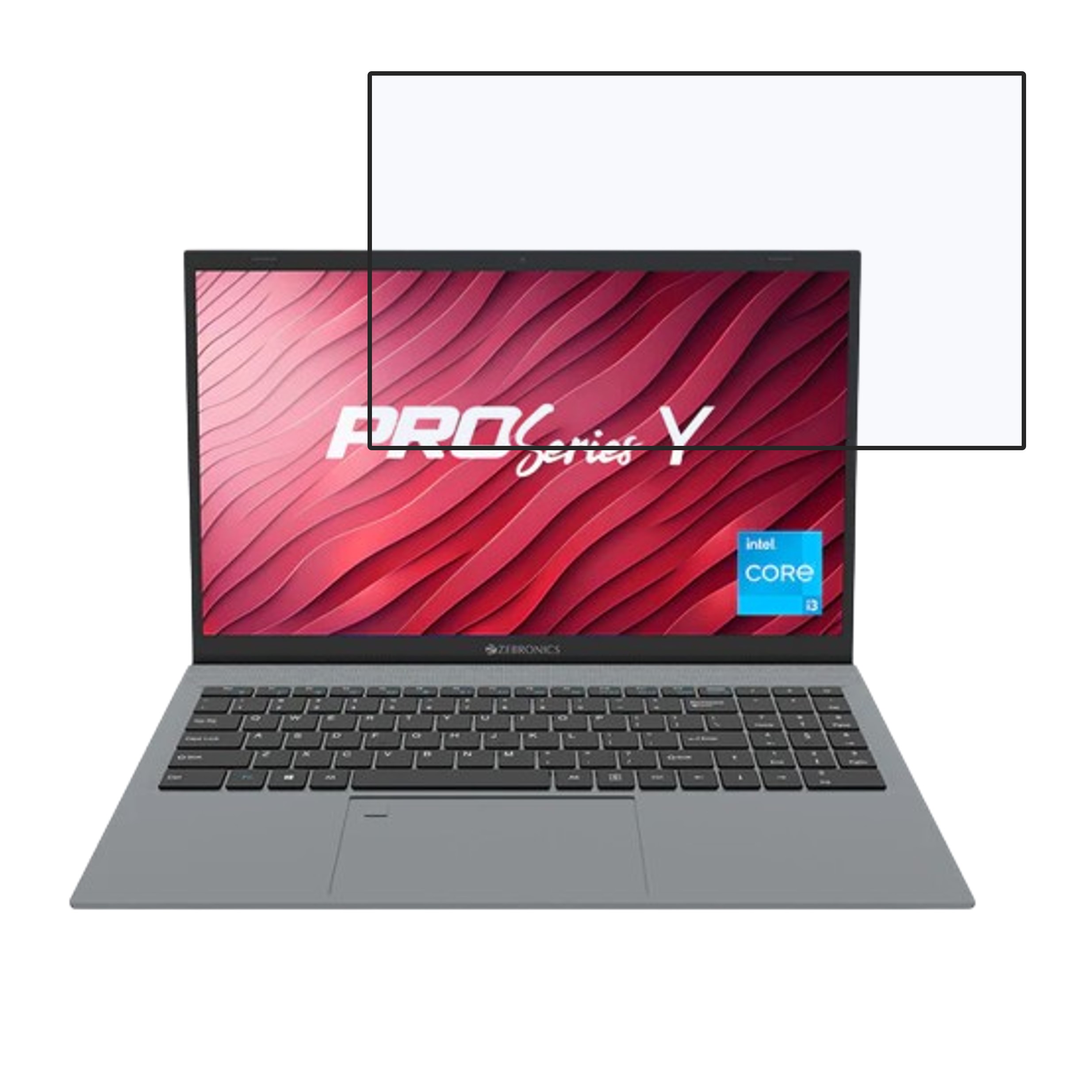 Zebronics ZEB-NBC 1S (39.6 Cm / 15.6 Inch) Laptop Screen protector 9H Flexible Unbreakable Scratch resistance 