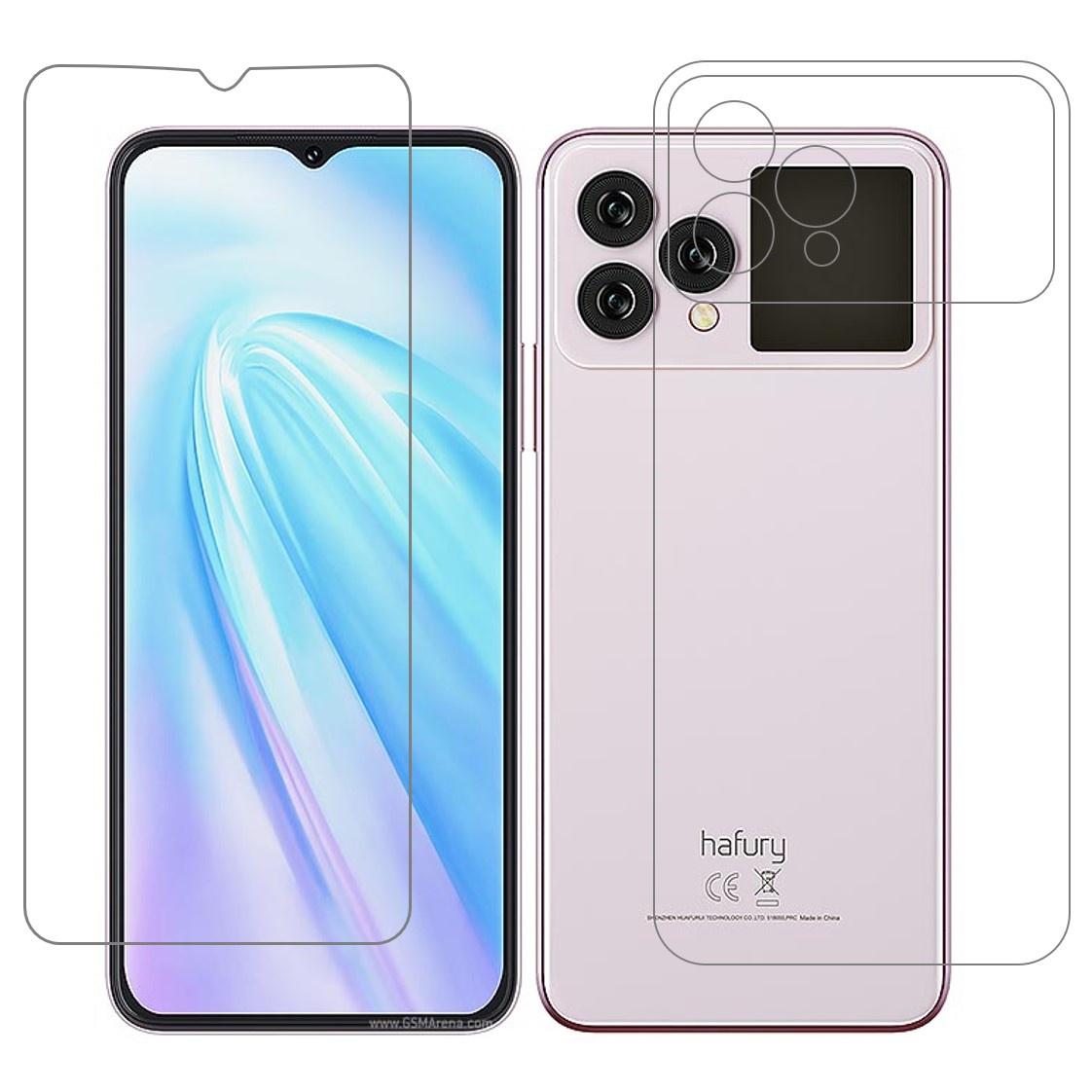 Cubot Hafury V1 (Front & Back) 9H Protective Compatible Flexible Unbreakable Mobile Screen Protector