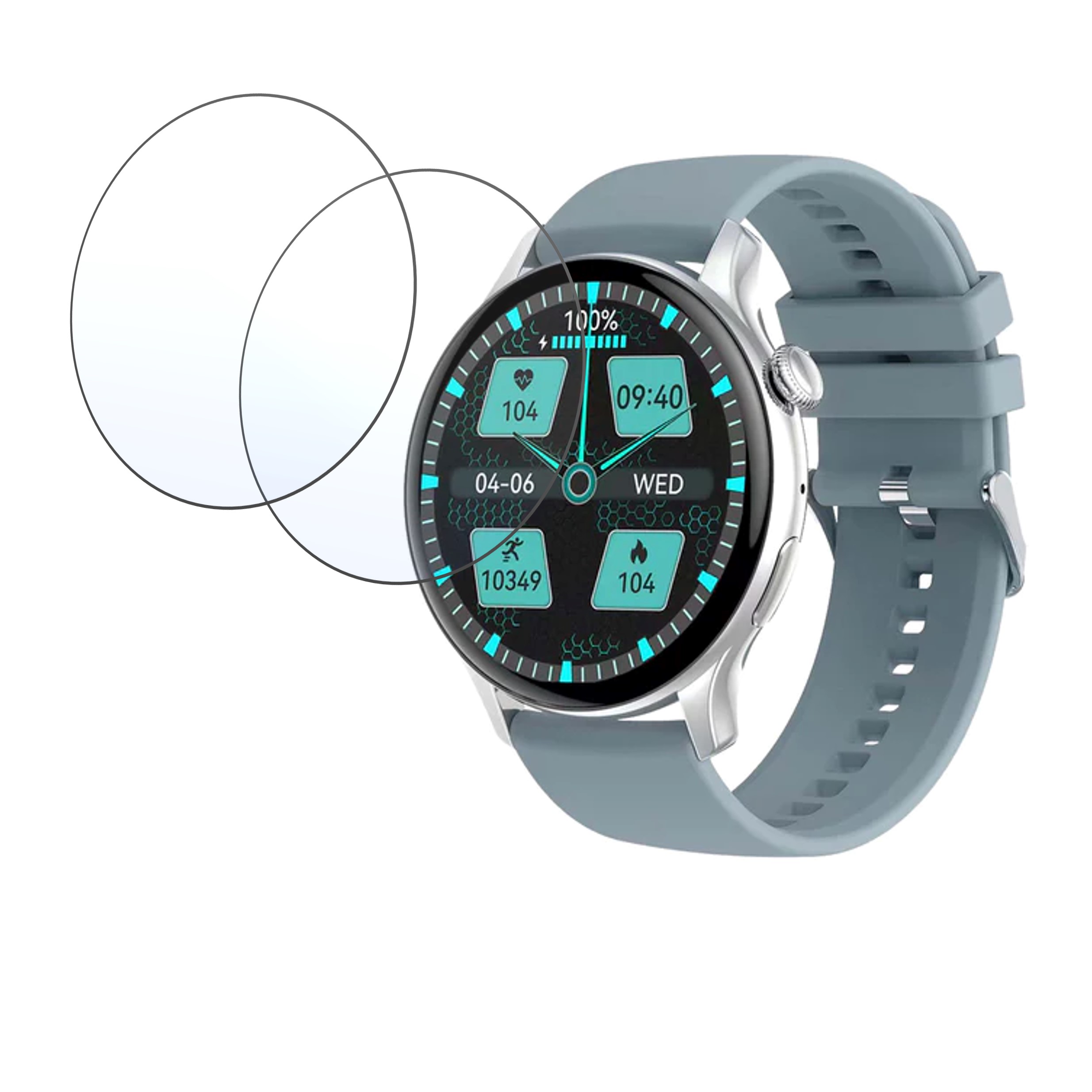 Pebble Spectra Pro Smartwatch Screen Protector 9H Protective Compatible Flexible