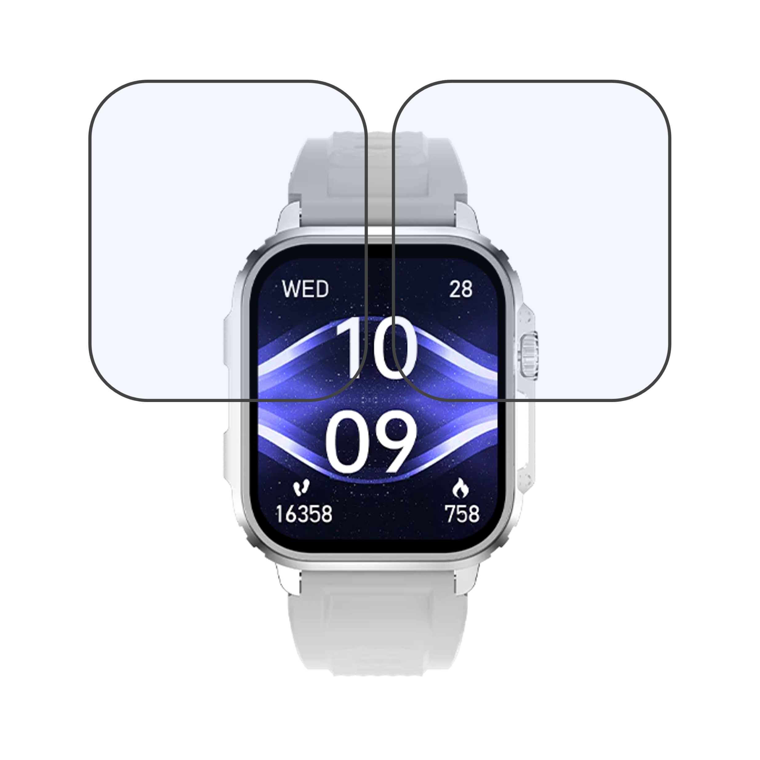 Alt Hunk Smartwatch Smartwatch Screen Protector 9H Protective Compatible Flexible