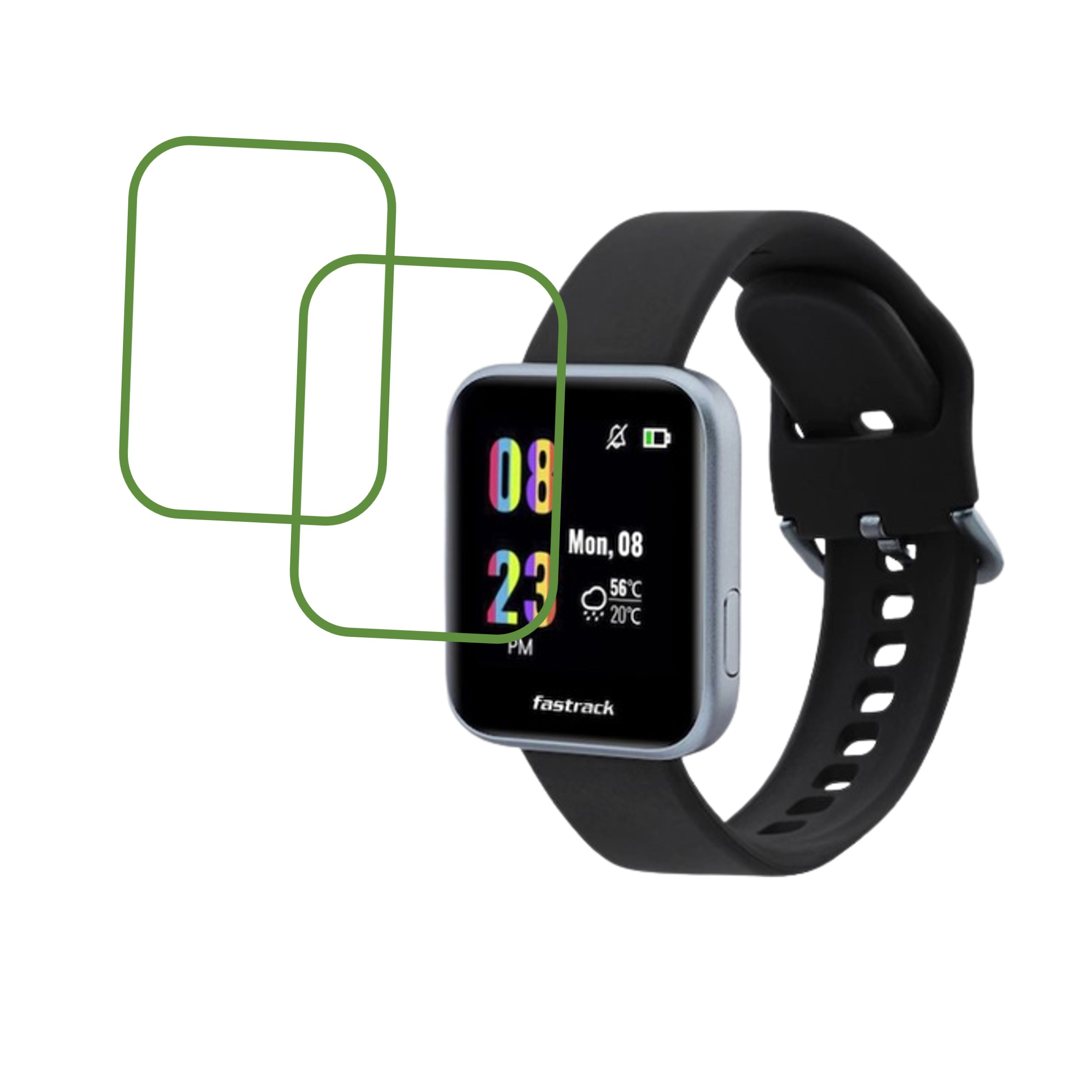 REFLEX SMART WATCH Smartwatch Screen Protector 9H Protective Compatible Flexible