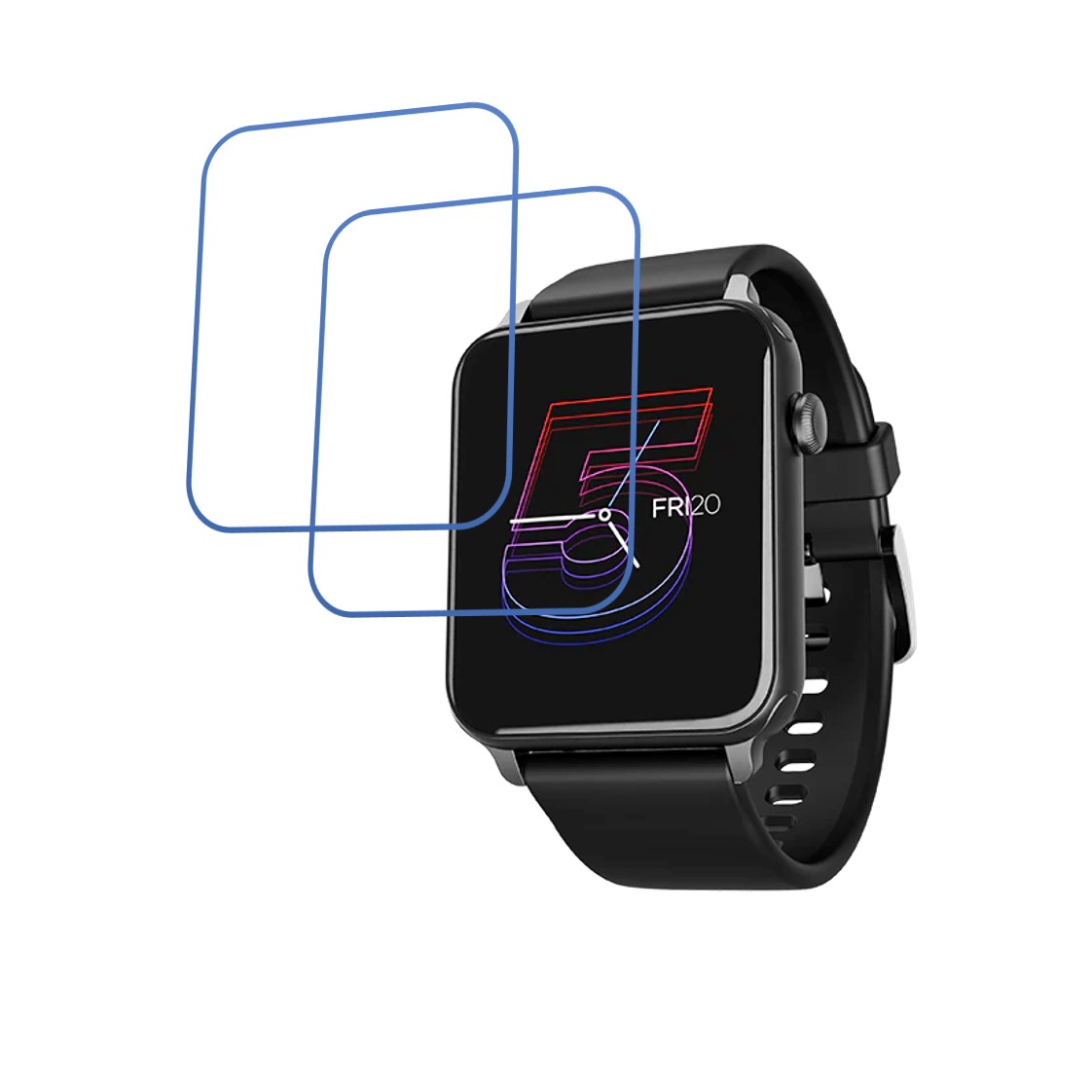 boAt Wave Call Compatible Smartwatch Screen Protector (Pack of 02)