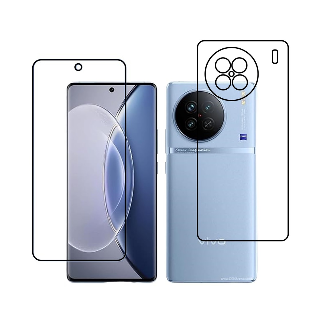 Vivo X90 Protective Compatible Mobile Screen Protector For (Not a Tempered glass)