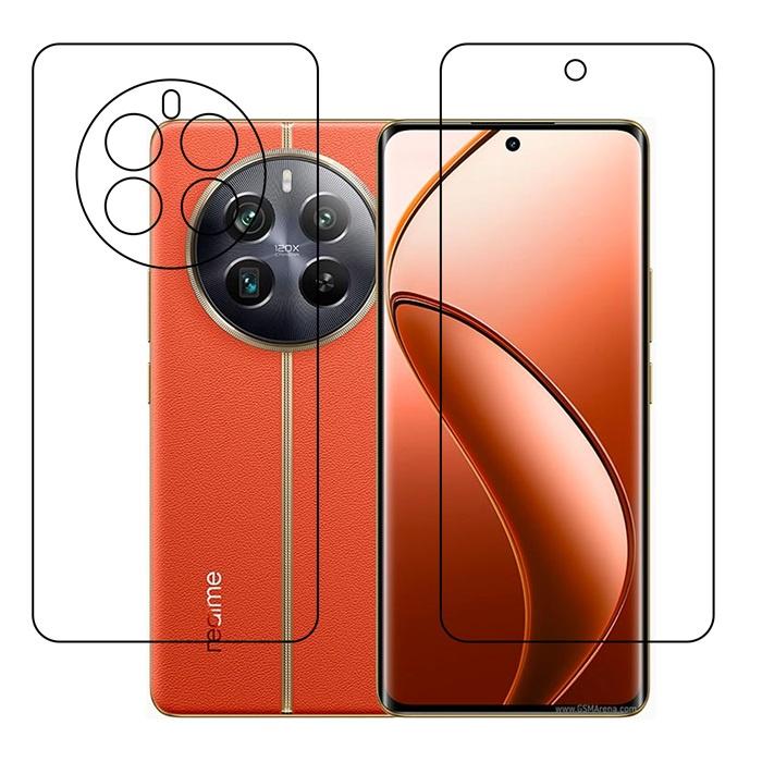 Realme 12 Pro Plus (Front & Back) TPU Protective Compatible Flexible Unbreakable Mobile Screen Protector