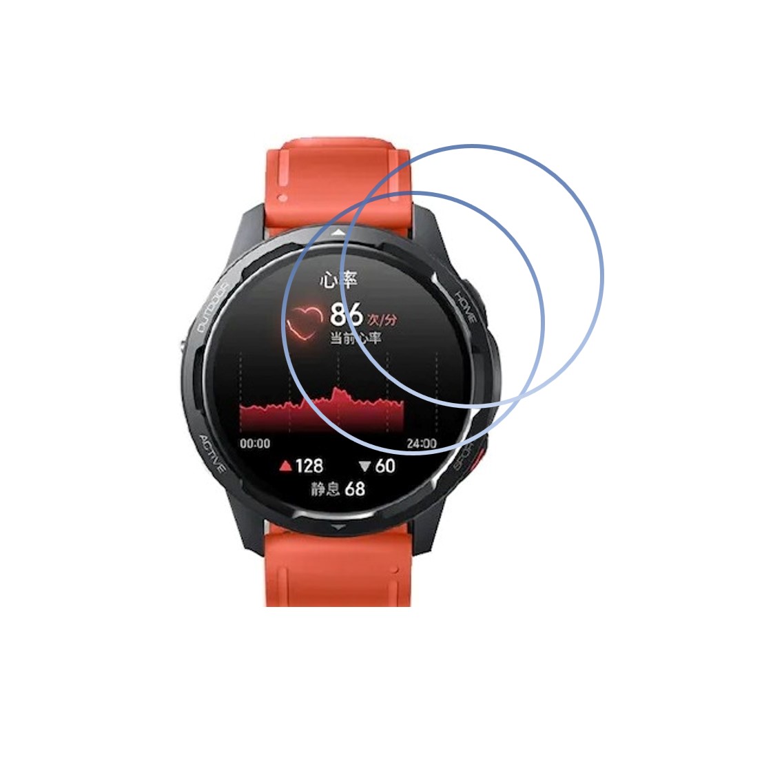 Xiaomi Watch Color 2 Smartwatch Screen Protector 9H Protective Compatible Flexible