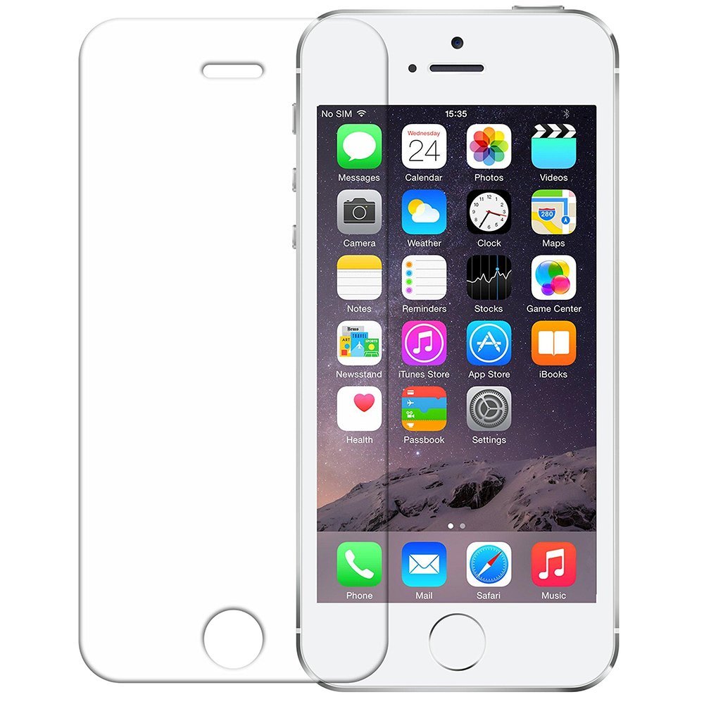 Mobile screen guard 9H Compatible With Iphone 5s | Flexible Screen Protector| Perfect fit  | Edge to Edge