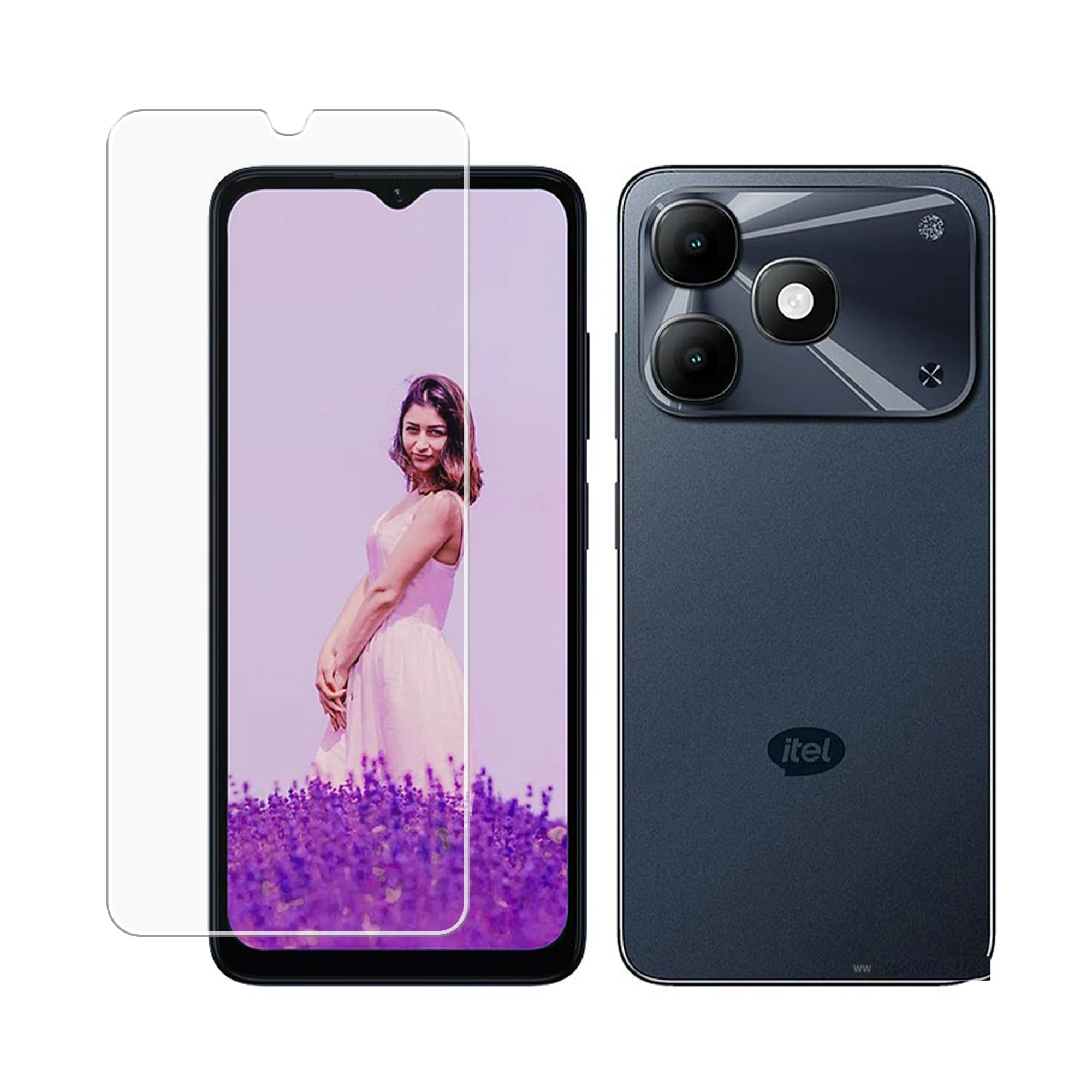 DVTECH 9H Screen Protector Compatible With Itel A90 Limited Edition | Perfect Fit | Edge to Edge | Flexible Screen Guard |