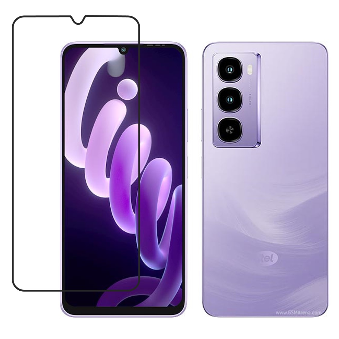 itel City 100 Compatible With Mobile Front Screen Protector (Flexible Screen Protector)