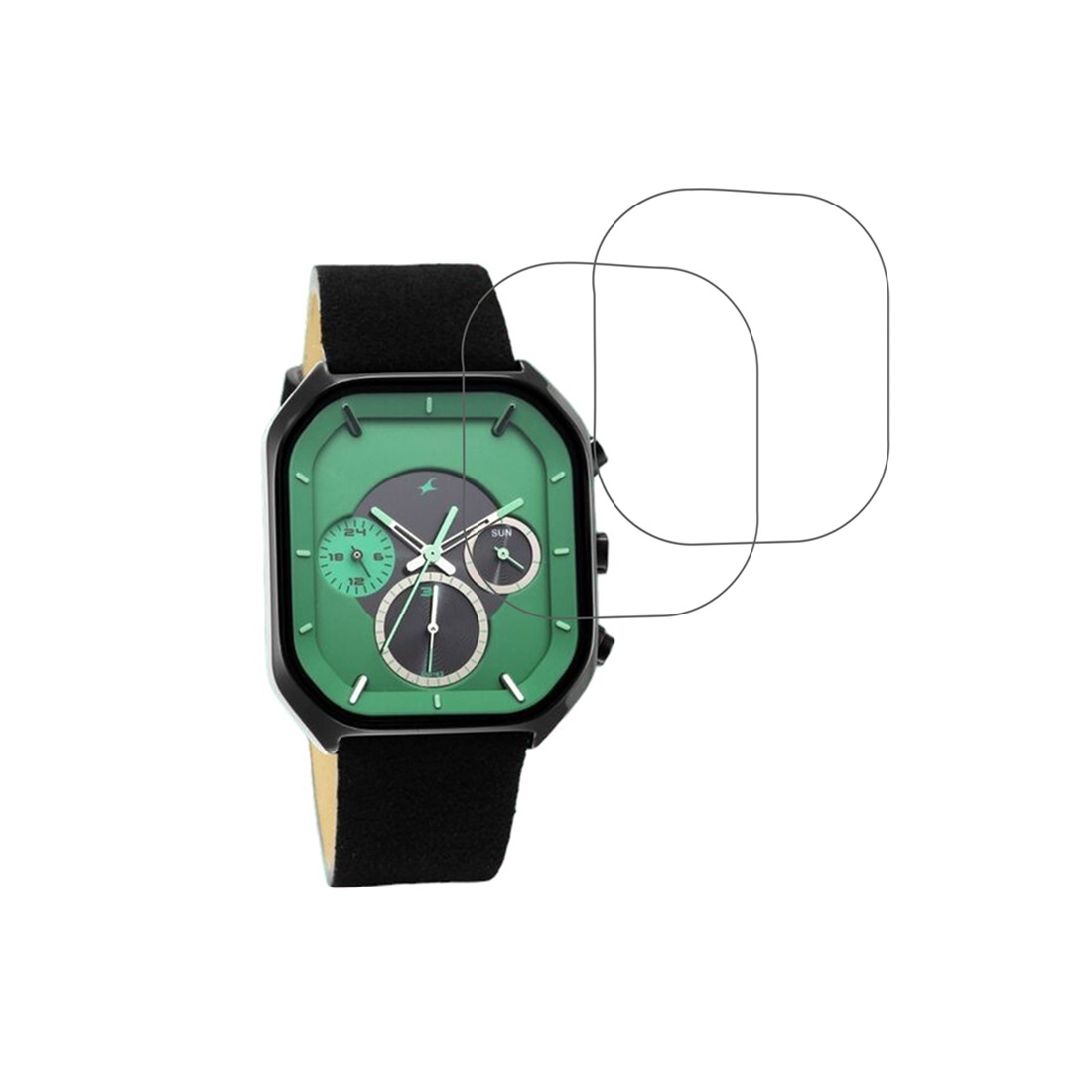 Fastrack After Watch Color Compatible Smartwatch Screen Protector (Pack of 02)
