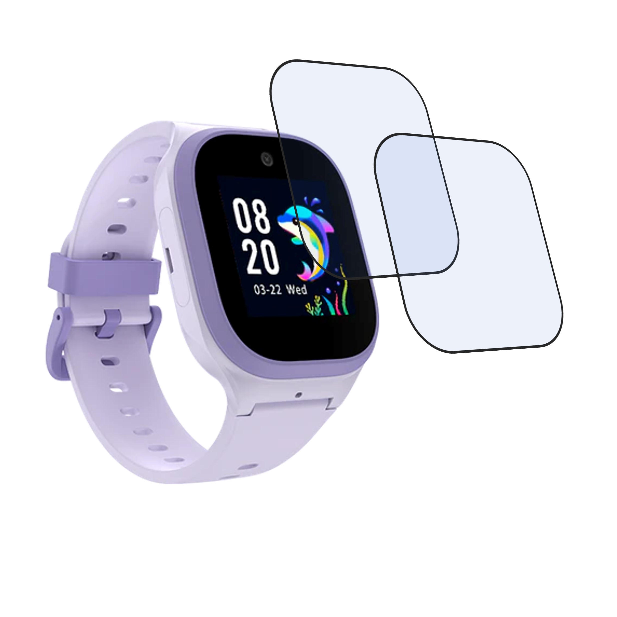 Noise Scout Kids Featured Smartwatch Smartwatch Screen Protector 9H Protective Compatible Flexible