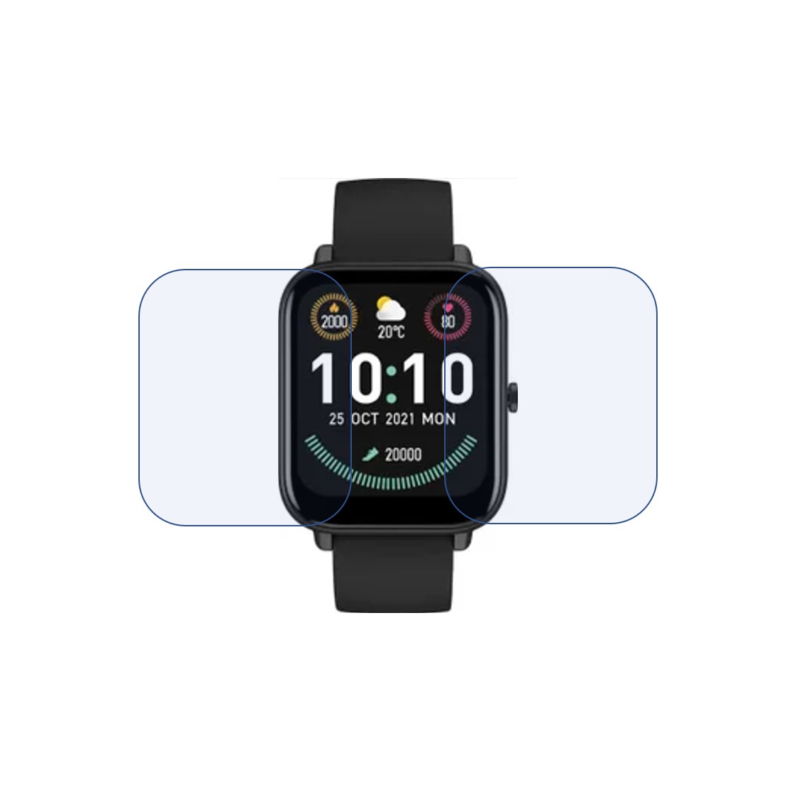 Gionee Stylfit GSW10 Smartwatch Screen Protector 9H Protective Compatible Flexible