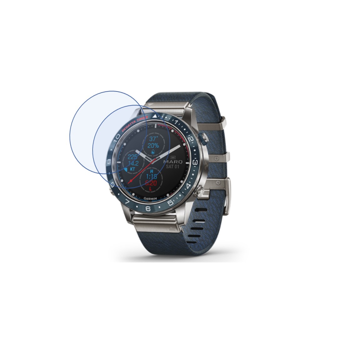 MARQ Captain Smartwatch Screen Protector 9H Protective Compatible Flexible