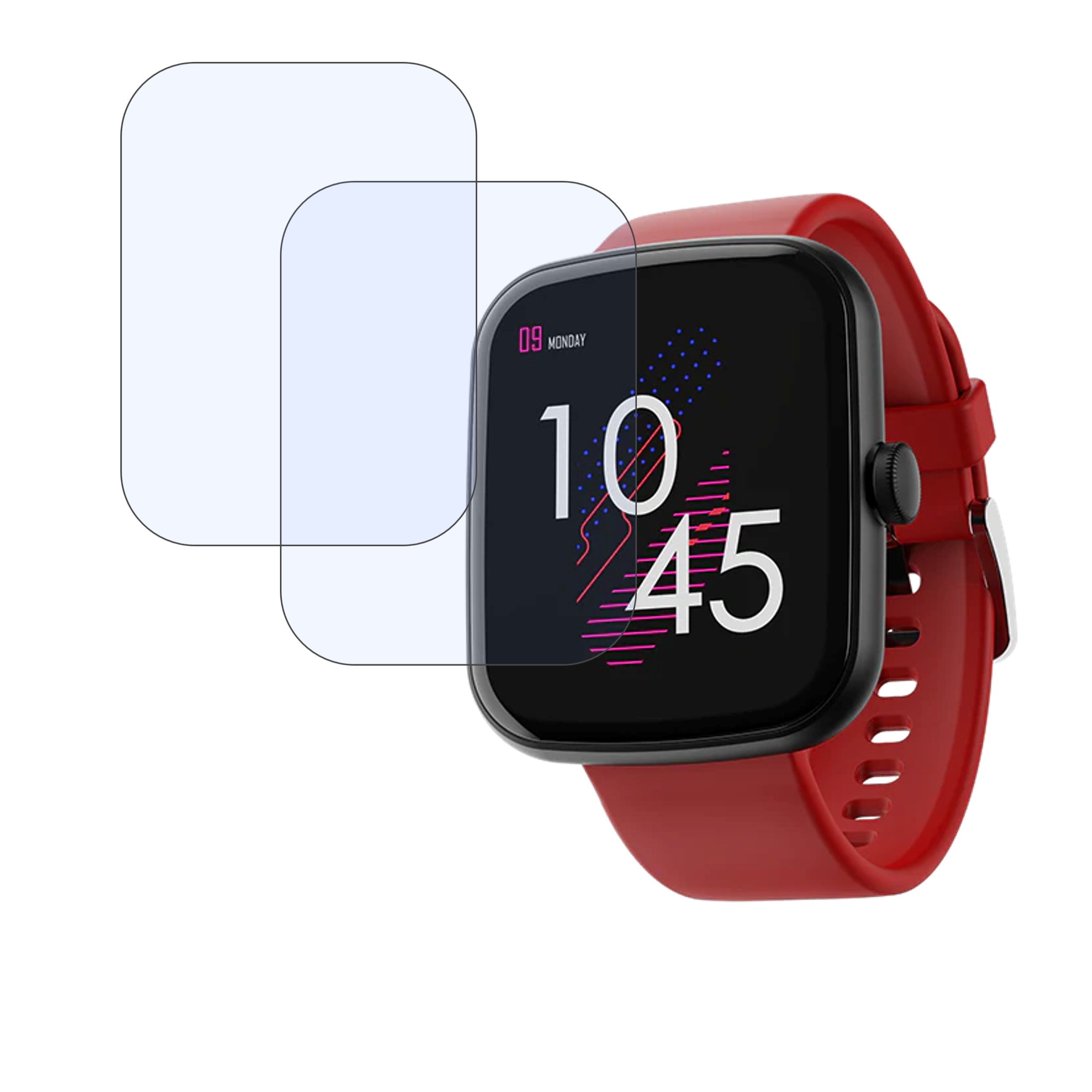 boAt TRebel Wave Beat Smartwatch Screen Protector 9H Protective Compatible Flexible