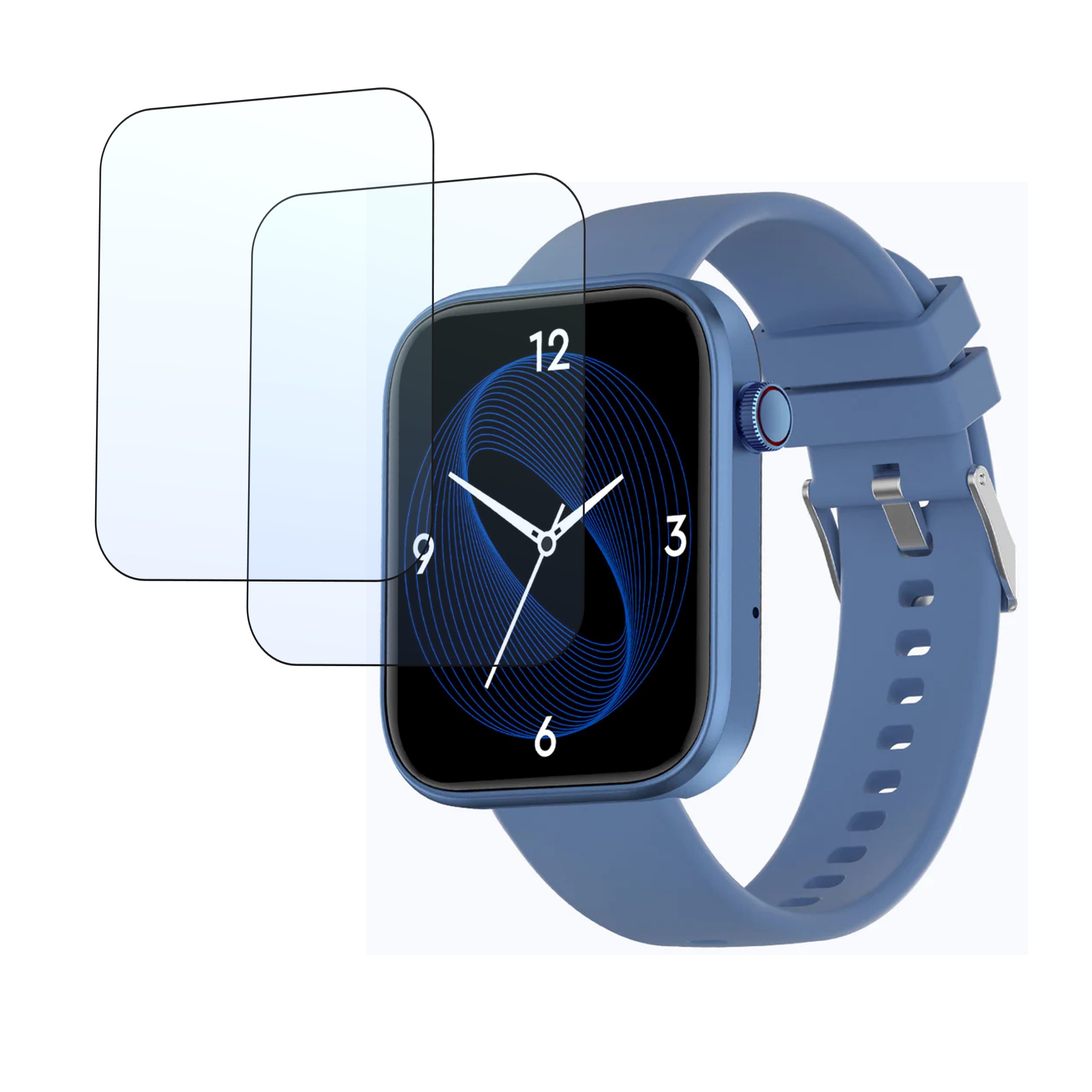 Zebronics Unbeatable 2 (Zeb-FIT5) Smartwatch Screen Protector 9H Protective Compatible Flexible