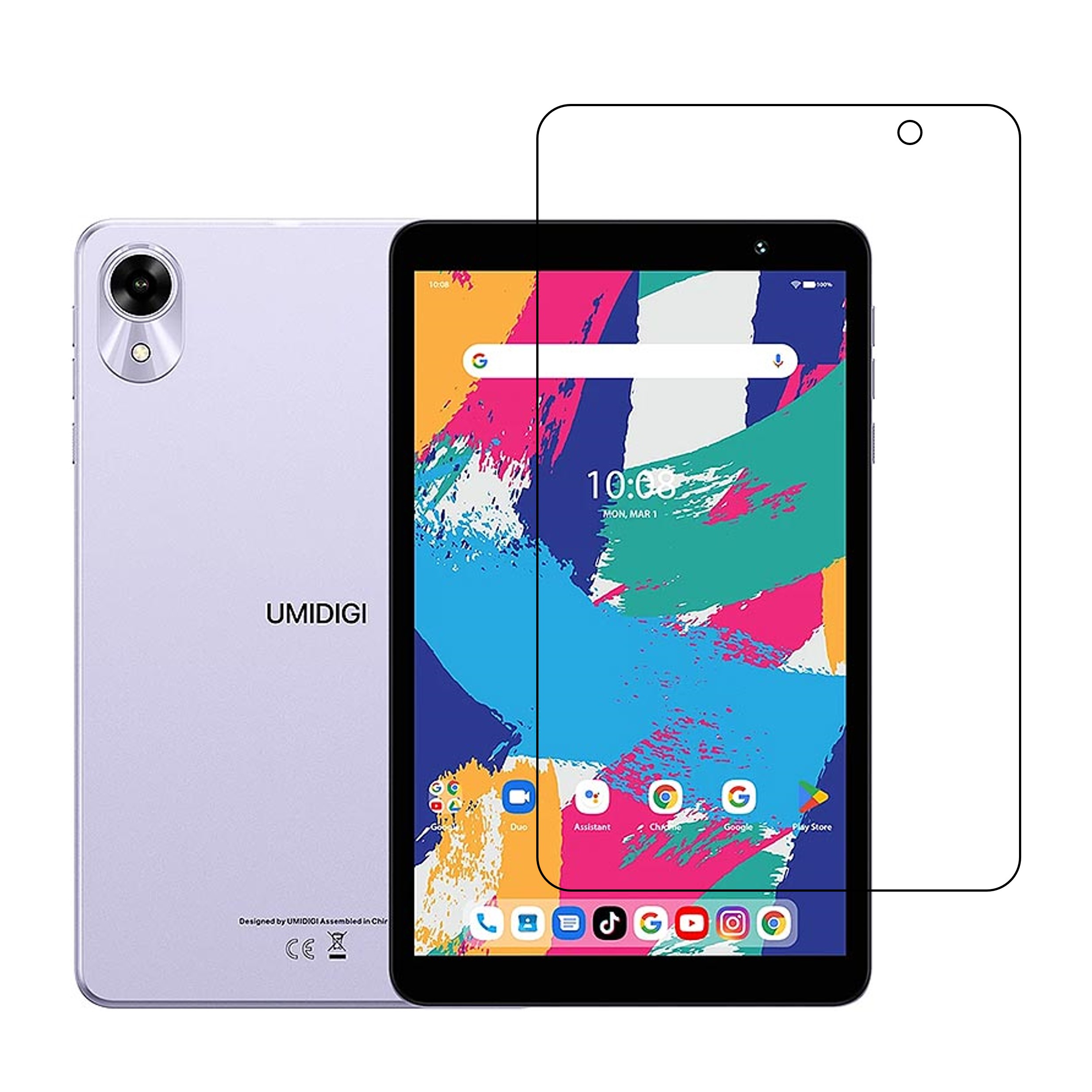 Umidigi G1 Tab Mini Tablet Screen Protector 9H Protective Compatible Flexible
