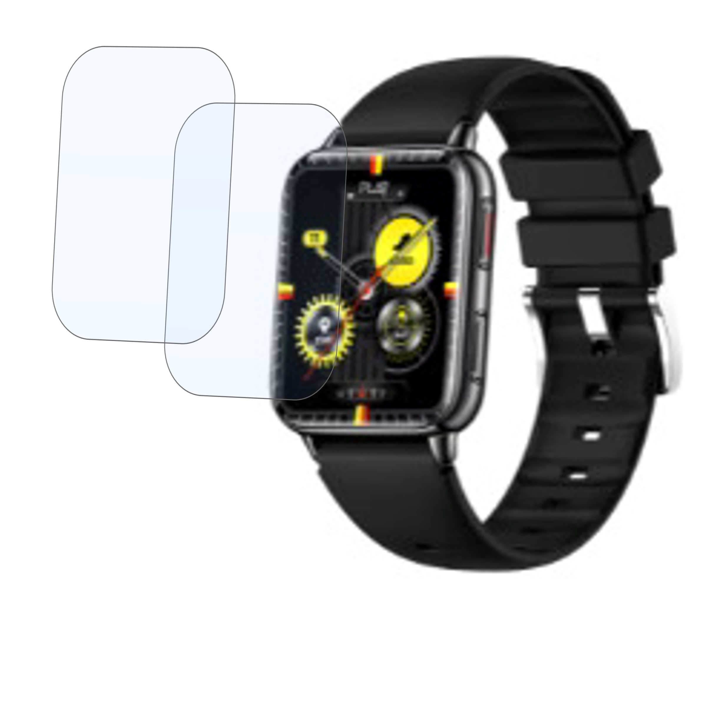 PLAYFIT FLAUNT Smartwatch Screen Protector 9H Protective Compatible Flexible