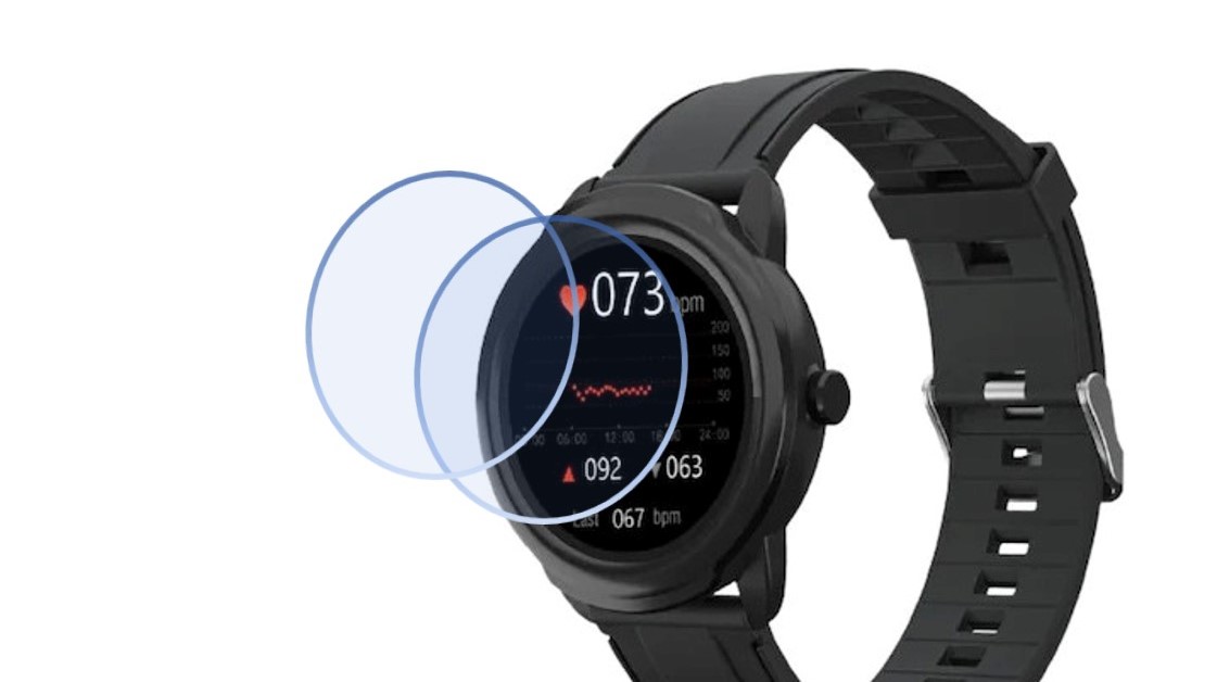 Portronics Kronos Beta Smartwatch Screen Protector 9H Protective Compatible Flexible